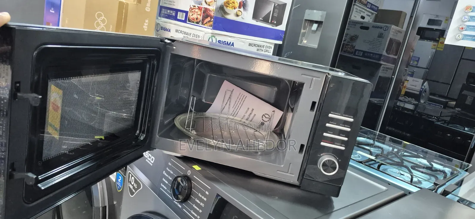 25L Sigma Microwave Oven With Cooking Light for Sale