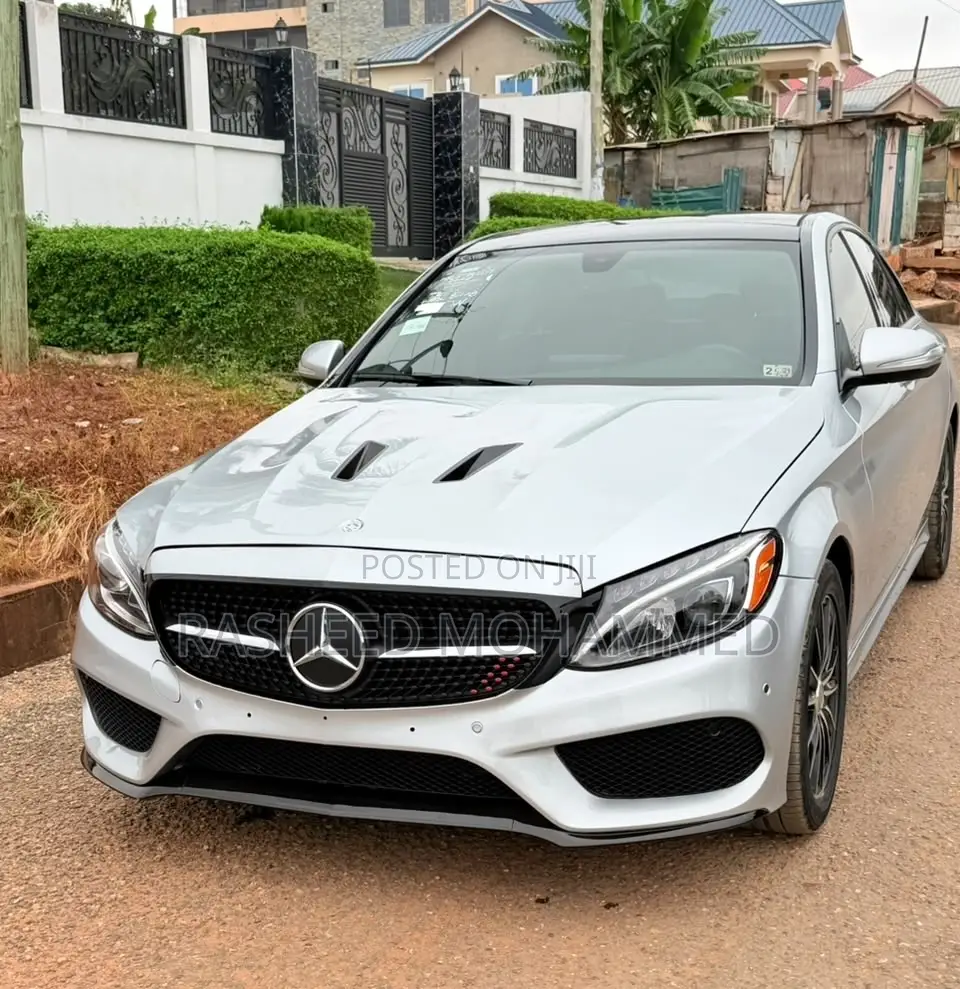 Mercedes-Benz C300 Sport 4Matic Sedan AWD (2.0L 4cyll 7A) 2016 Silver
