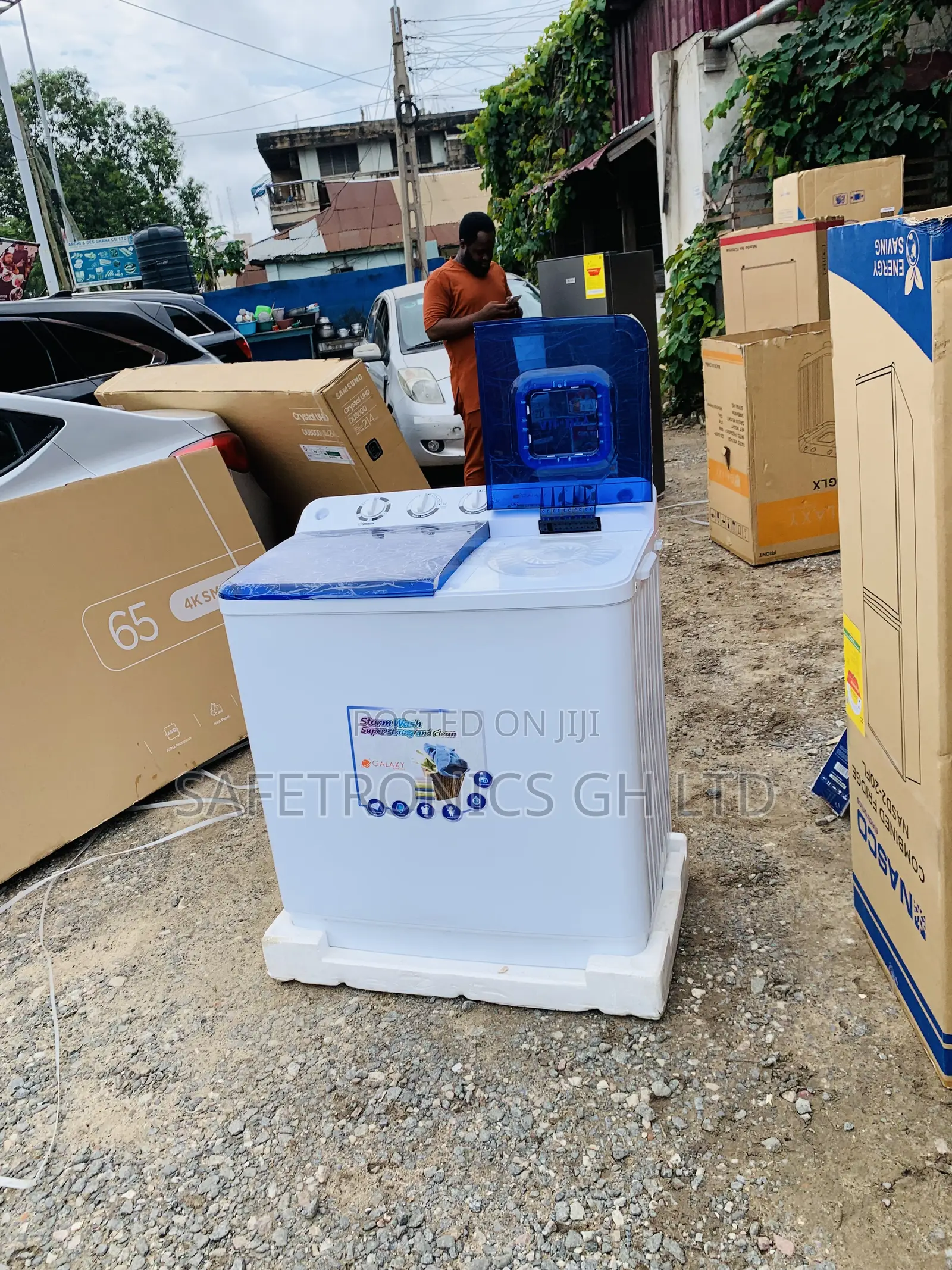 Trust Original Galaxy 13kg Semi-Automatic Twin Tub Washing Machine