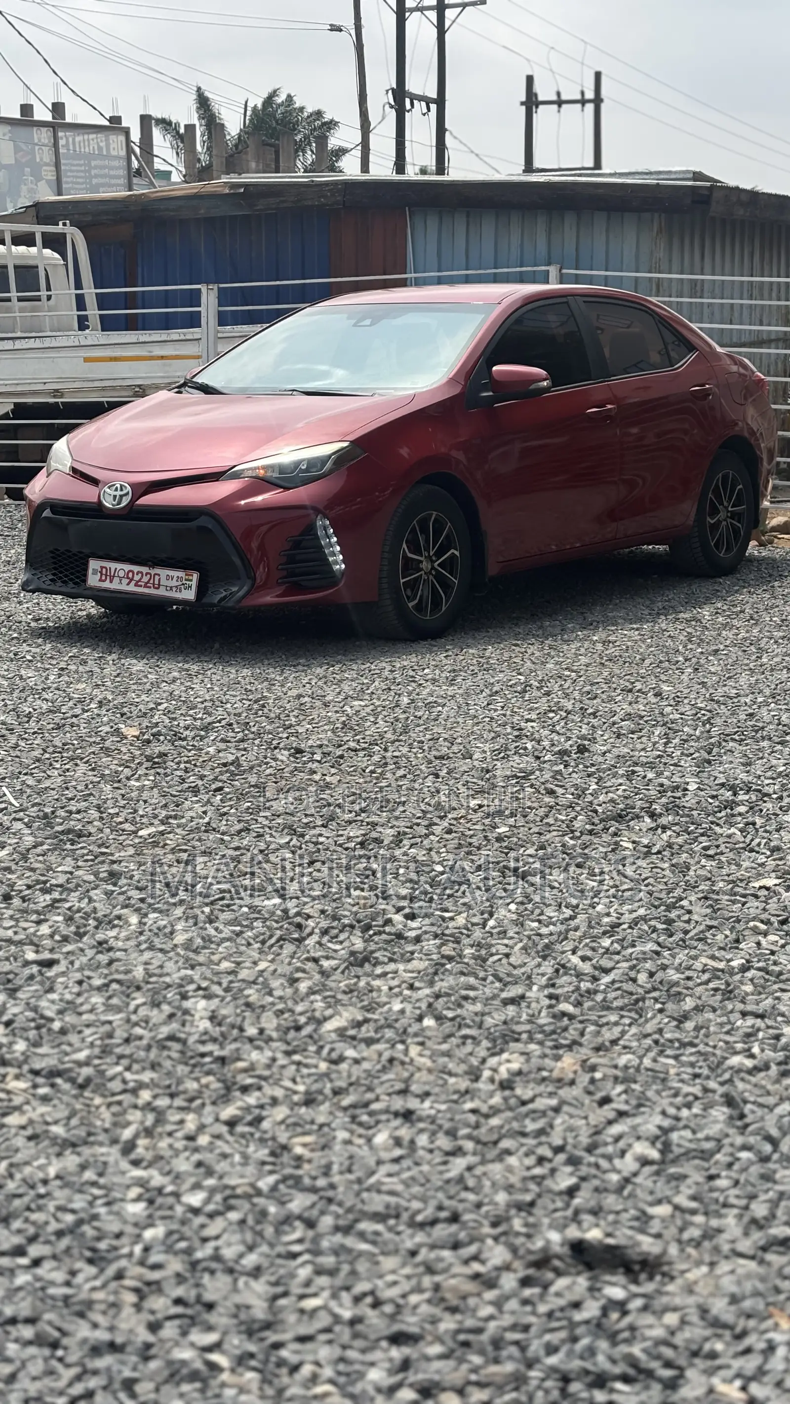 Toyota Corolla SE (1.8L 4cyl 2A) 2018 Red
