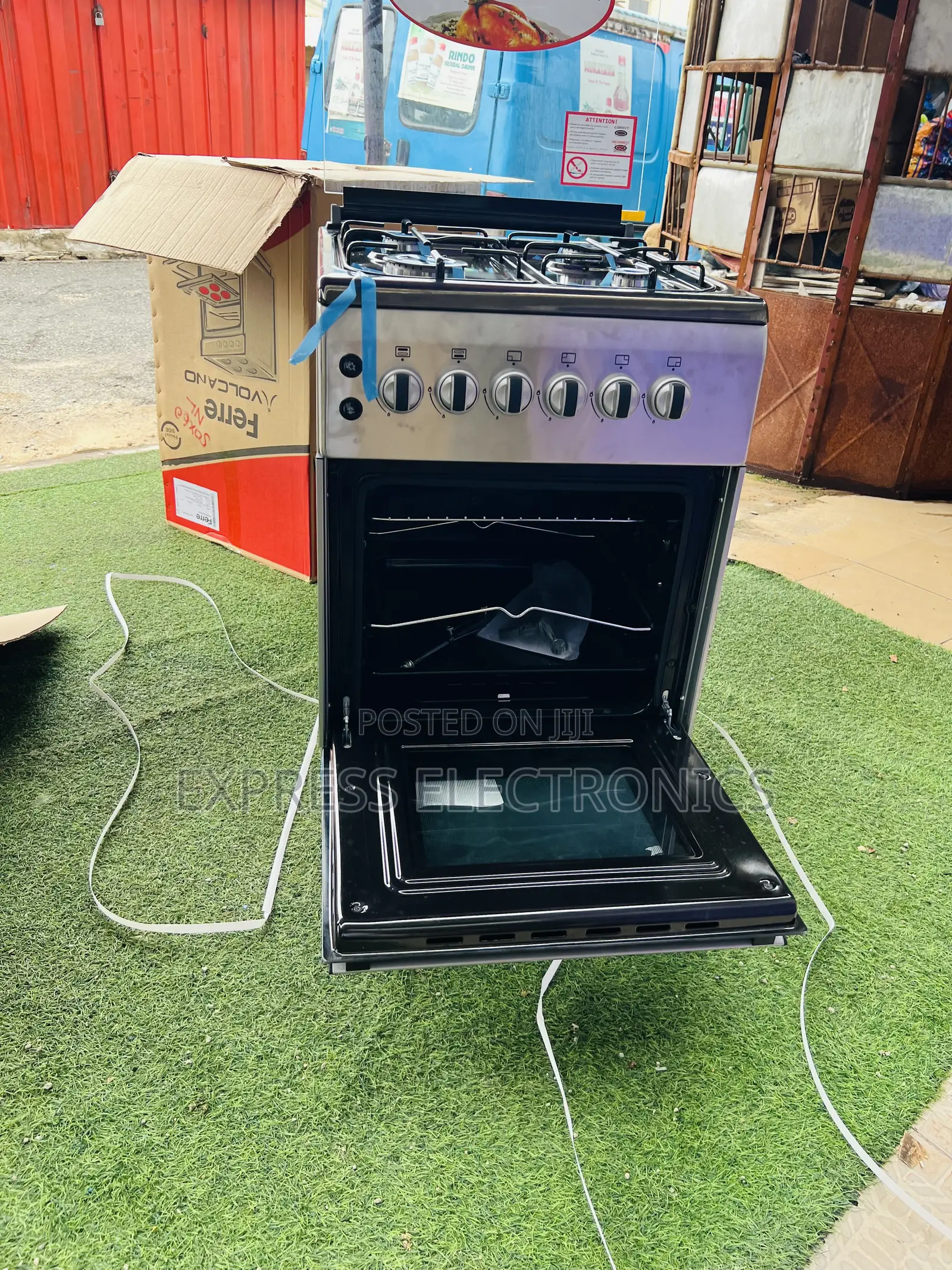 Get a New Sleek New Line Gas Cooker 4burner 50/60