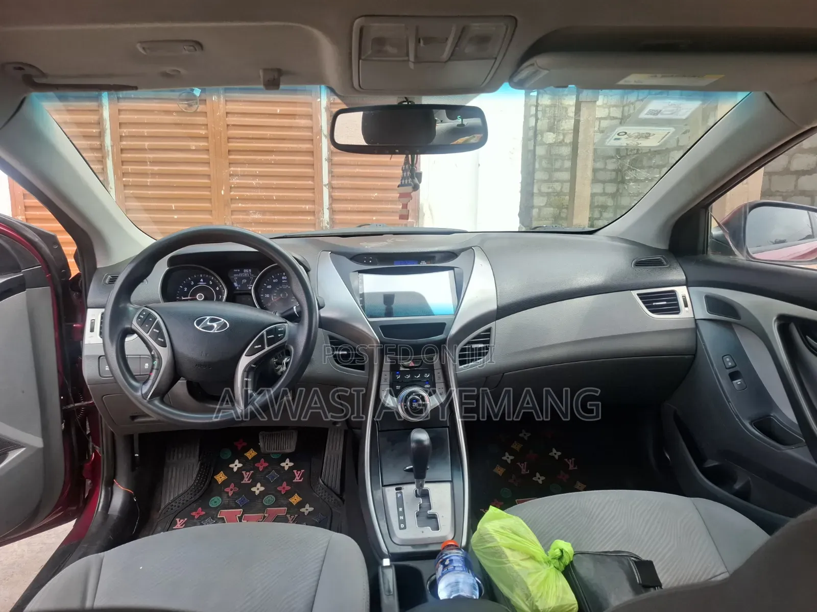 Hyundai Elantra 2013 Red