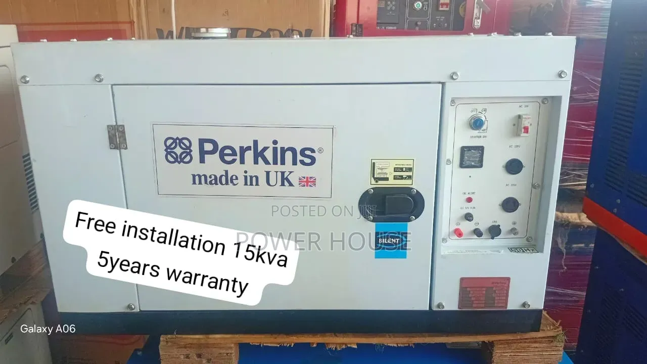 Perkins 15kVA Diesel Generator – Reliable Power 15kva