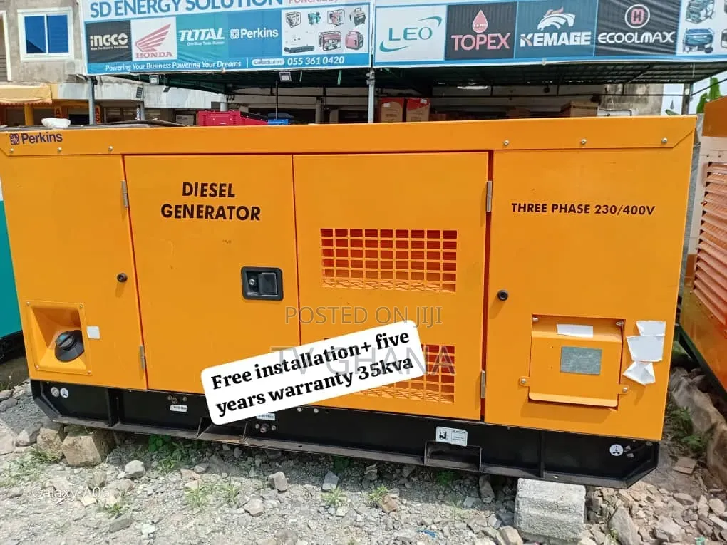 Perkins 35kVA Diesel Generator–Automatic Voltage Regulation (AVR 35kva