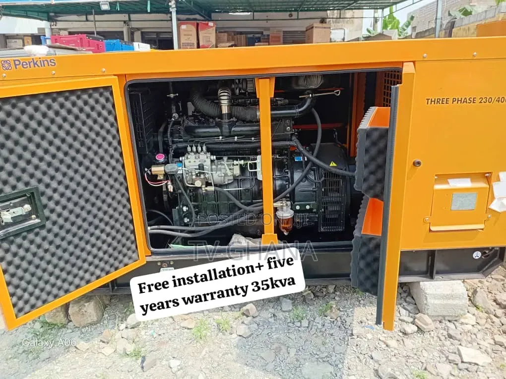 Perkins 35kVA Generator – Silent Canopy Diesel Genset for Sale 35kva