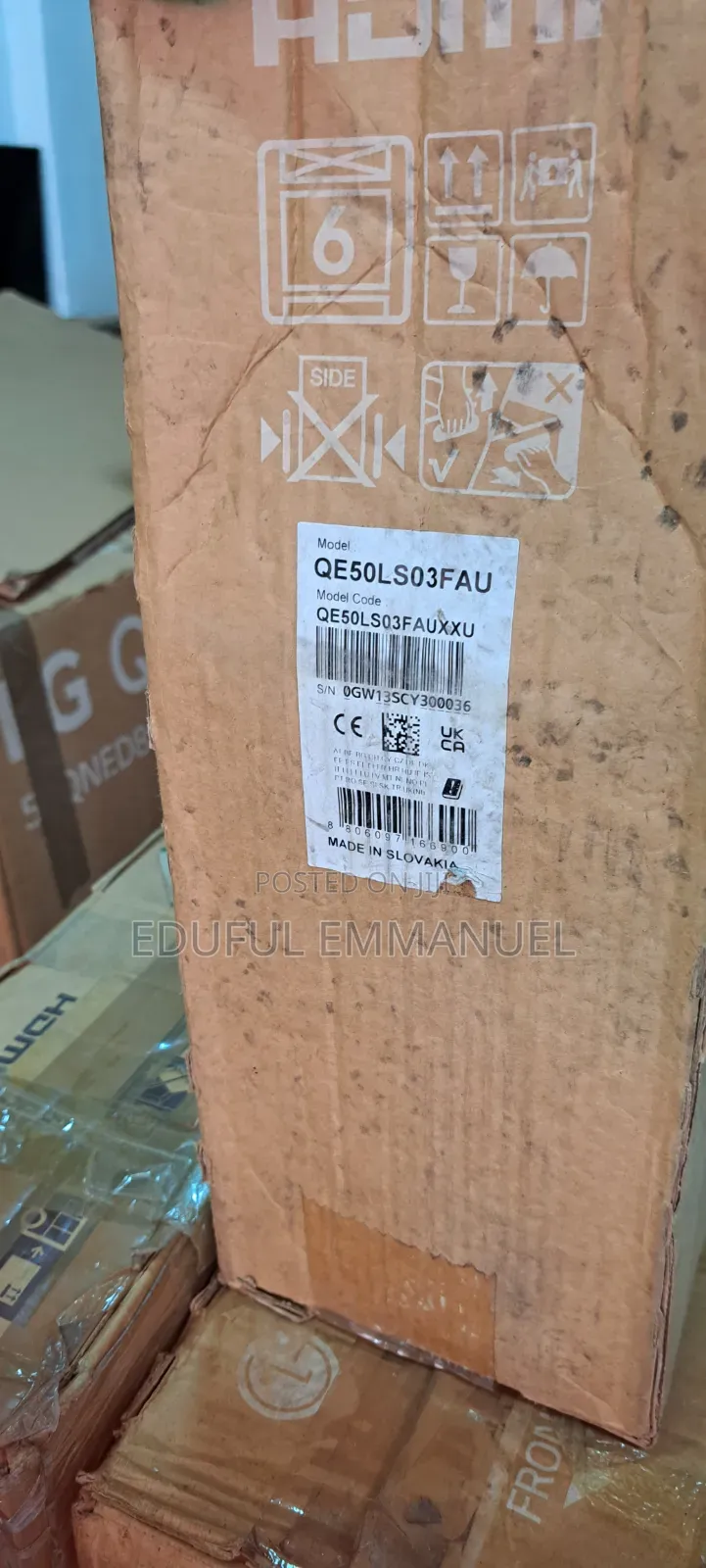Samsung 50" Class QLED FRAME 2025 LS03F AI UHD Smart Art Mode