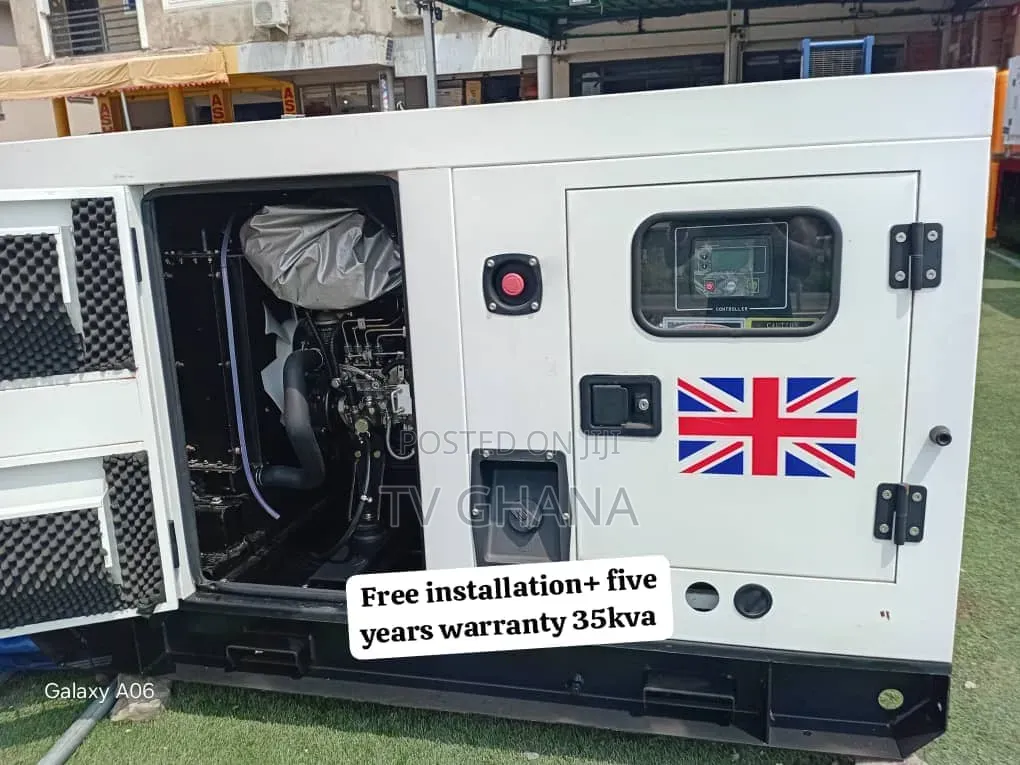 UK Used Perkins 35kVA Diesel Generator – Excellent Condition 35kva