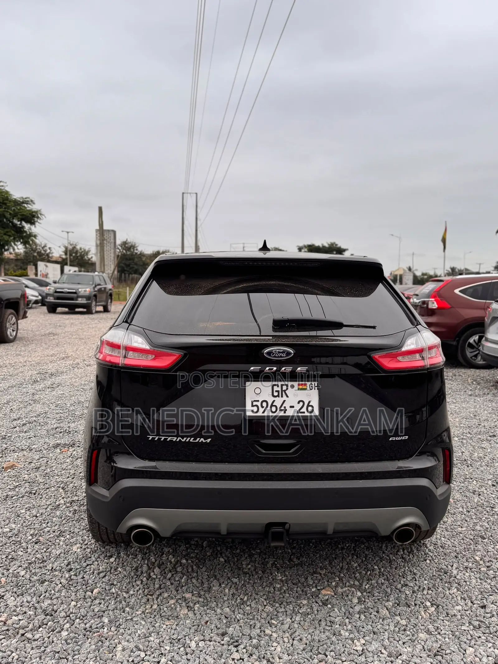 Ford Edge Titanium 2021 Black