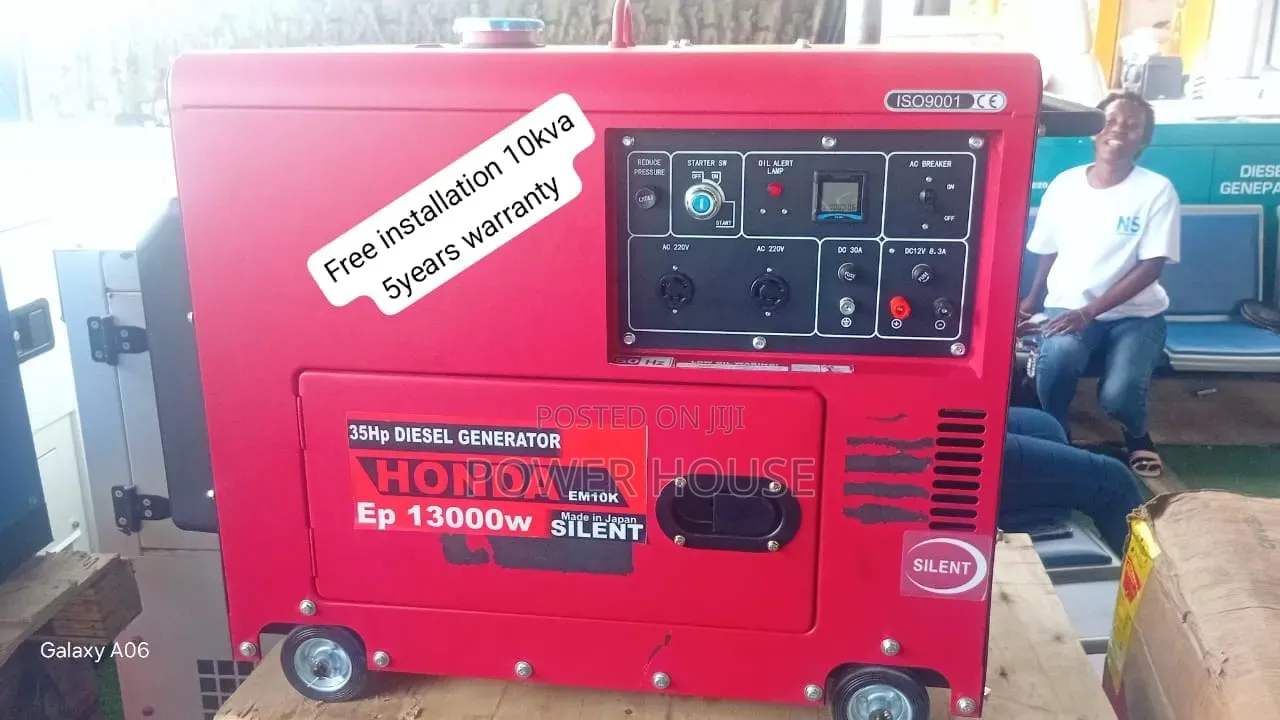 Honda 10kVA Industrial Diesel Generator – High Performance 10kva