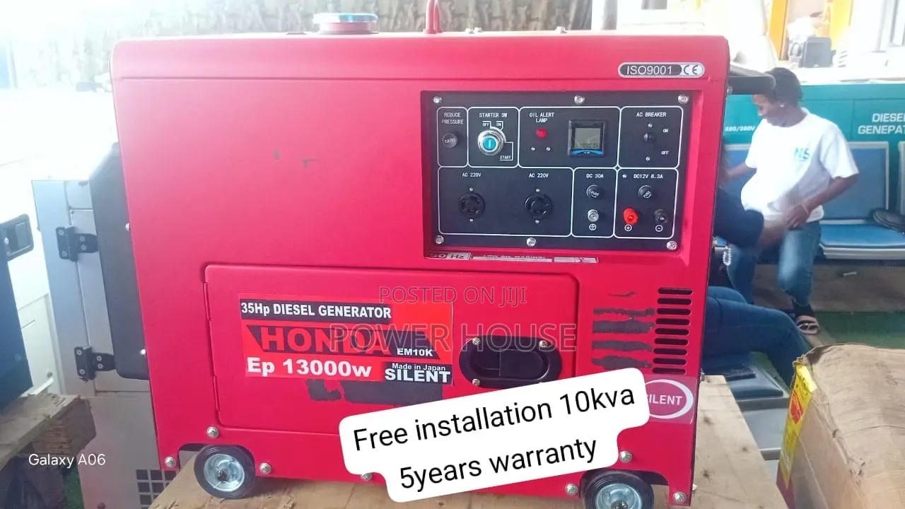 Honda 10kVA Industrial Diesel Generator – High Performance 10kva