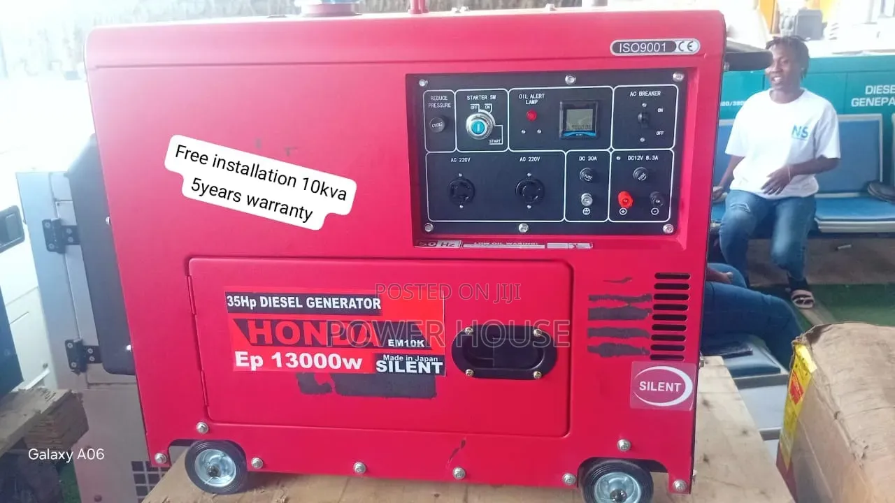 Honda 10kVA Electric Start Diesel Generator 10kva