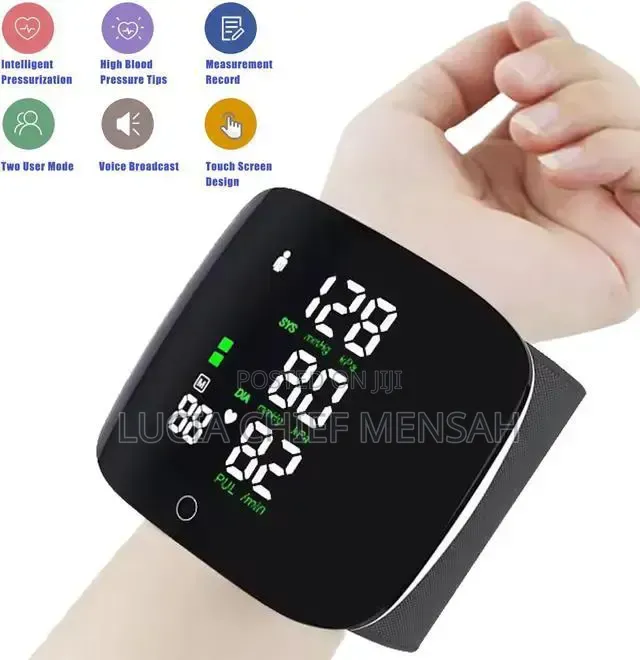 Wrist Electronic Sphymomanometer ( Hand Wrist BP Monitor)