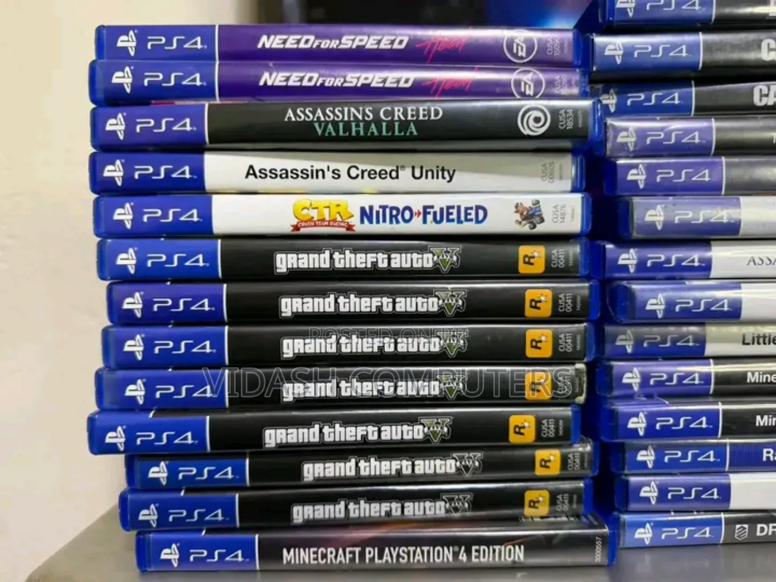Play Station 4 With Games