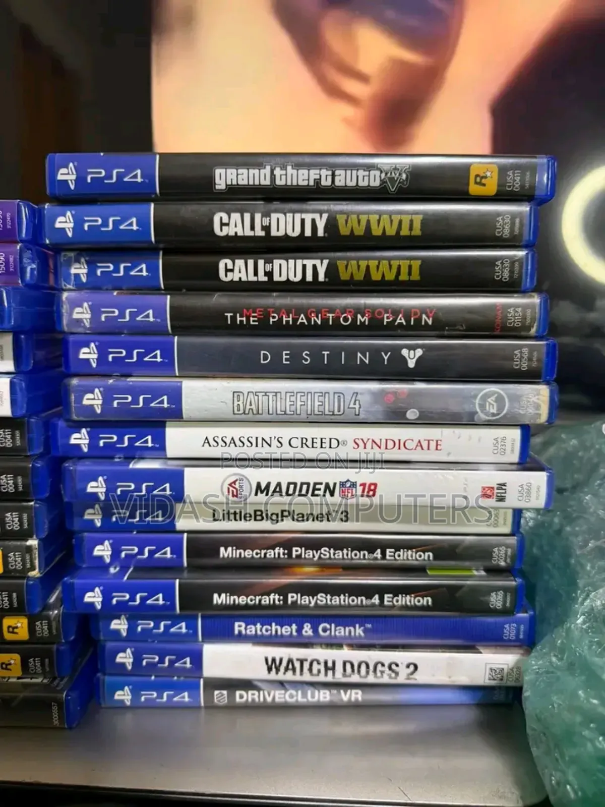Play Station 4 With Games