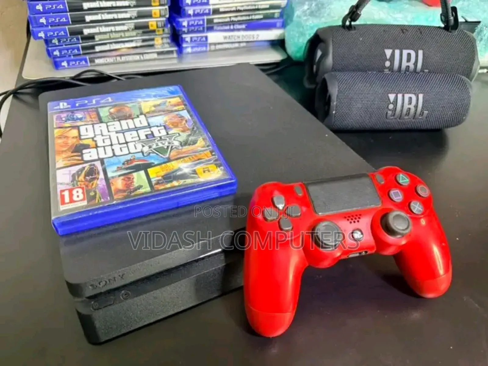 Play Station 4 With Games