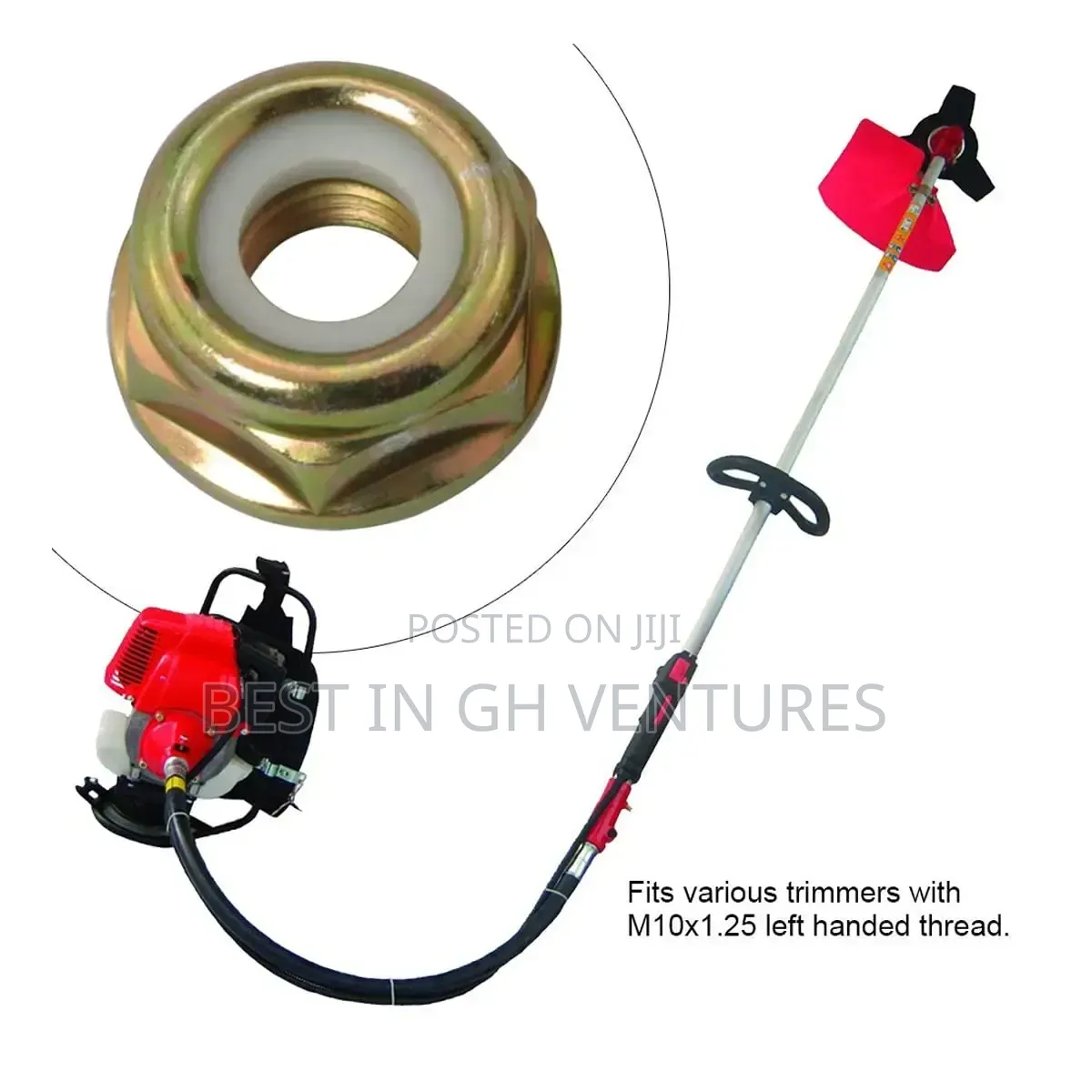Brush Cutter Left Thread Nut