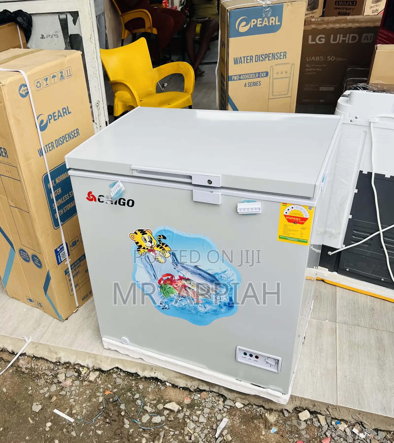 Buy Affordable Chigo 142L Chest Freezer(Gray)z 