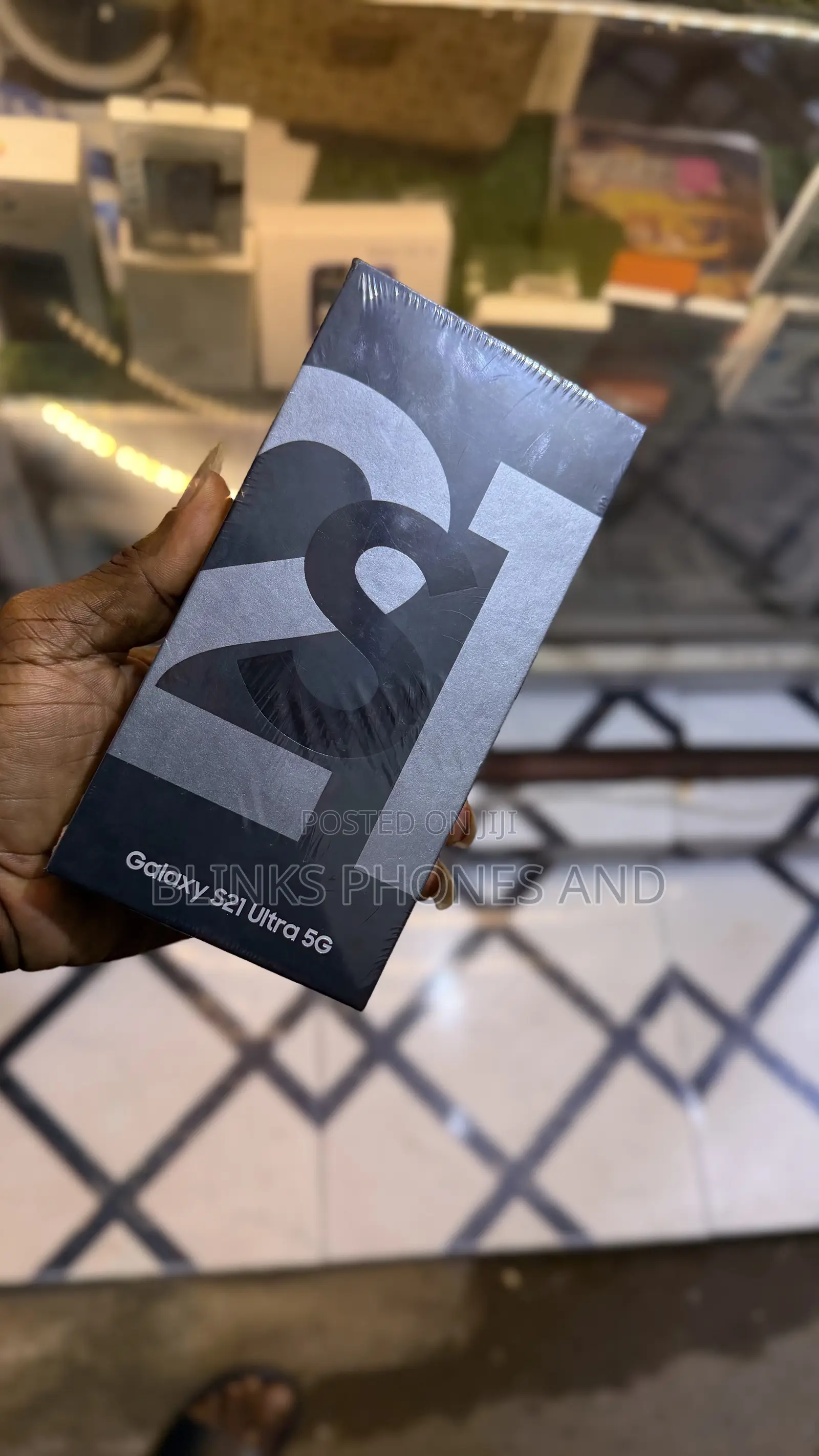 New Samsung Galaxy S21 Ultra 5G 128 GB Silver