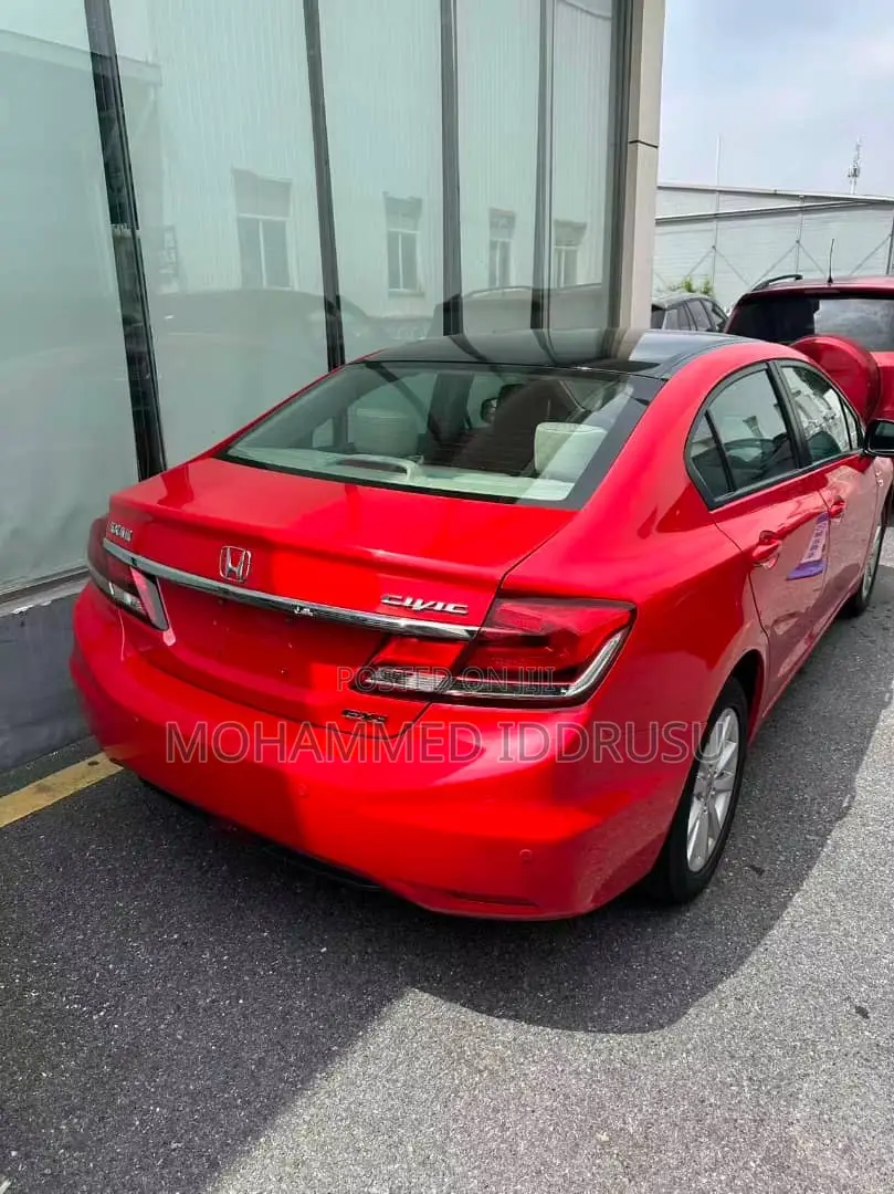 Honda Civic EX 2dr Coupe (1.8L 4cyl 5M) 2014 Red