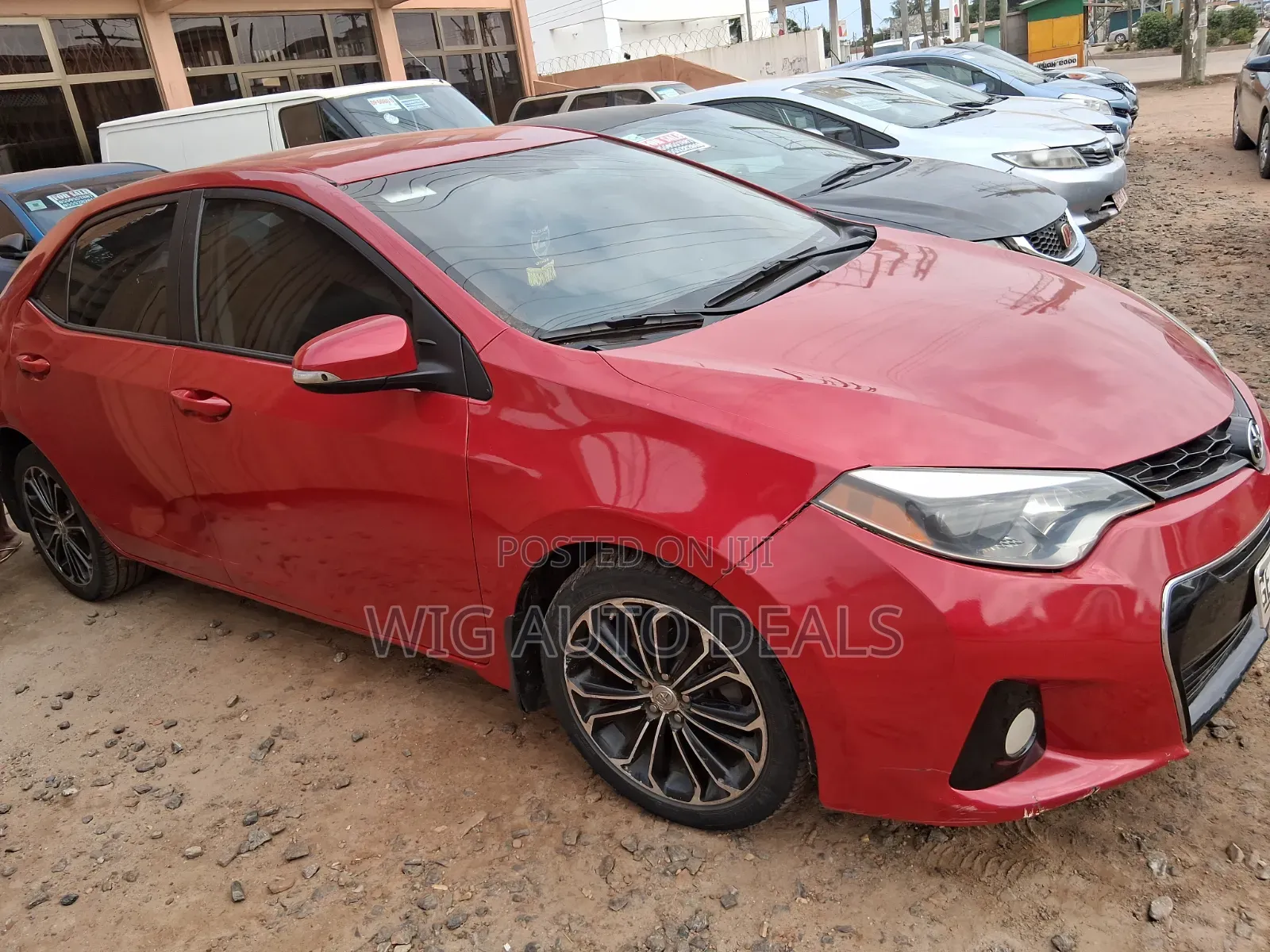 Toyota Corolla S 4dr Sedan (1.8L 4cyl CVT) 2015 Red