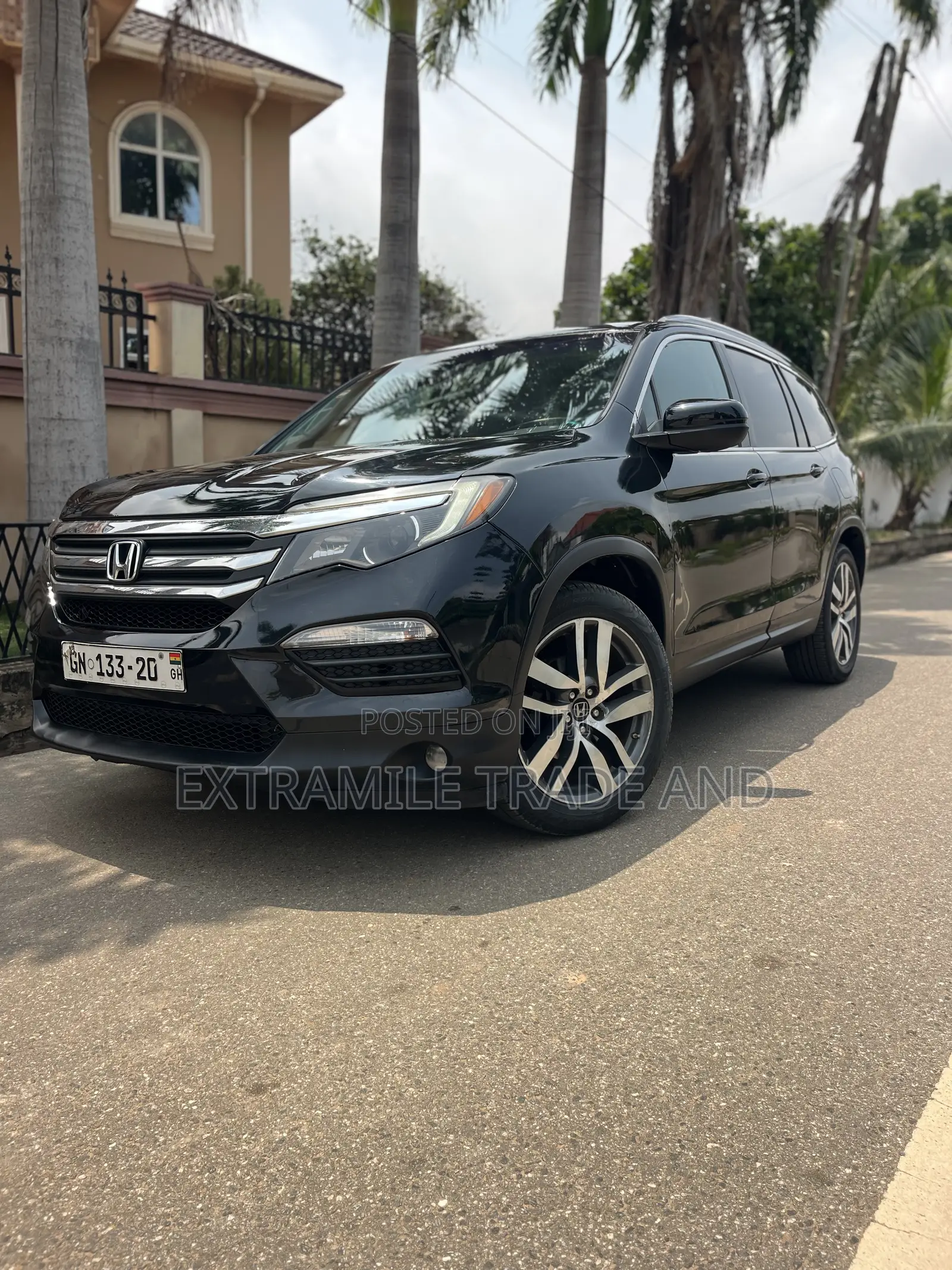Honda Pilot EX-L 4dr SUV 4WD (3.5L 6cyl 5A) 2016 Black