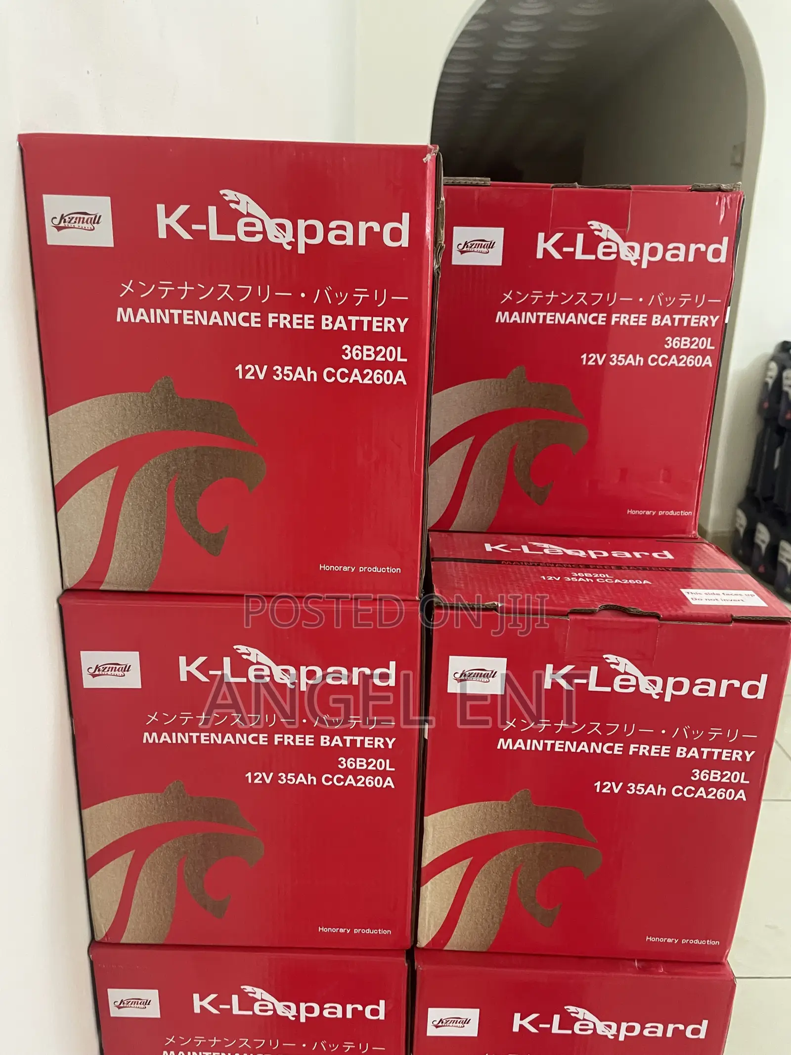 9 Plates K-Leopard Car Batteries(Maintenance Free) Available