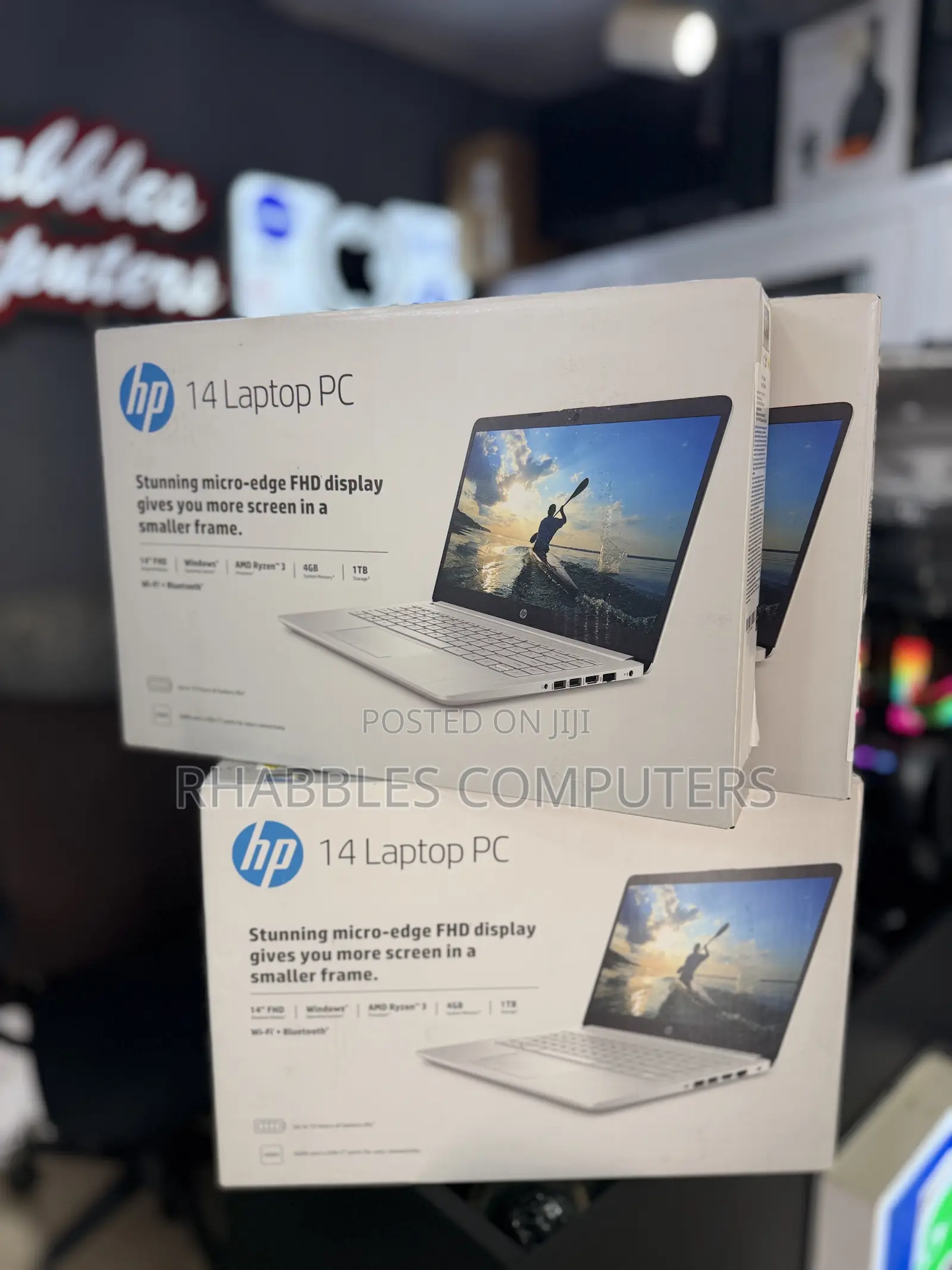 New Laptop HP 14-dq2031tg 4GB AMD Ryzen 3 SSD 256GB