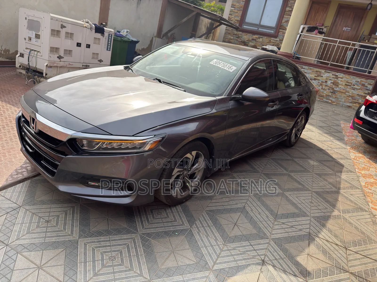 Honda Accord EX-L (1.5L 4cyl Turbo CVT) 2019 Gray