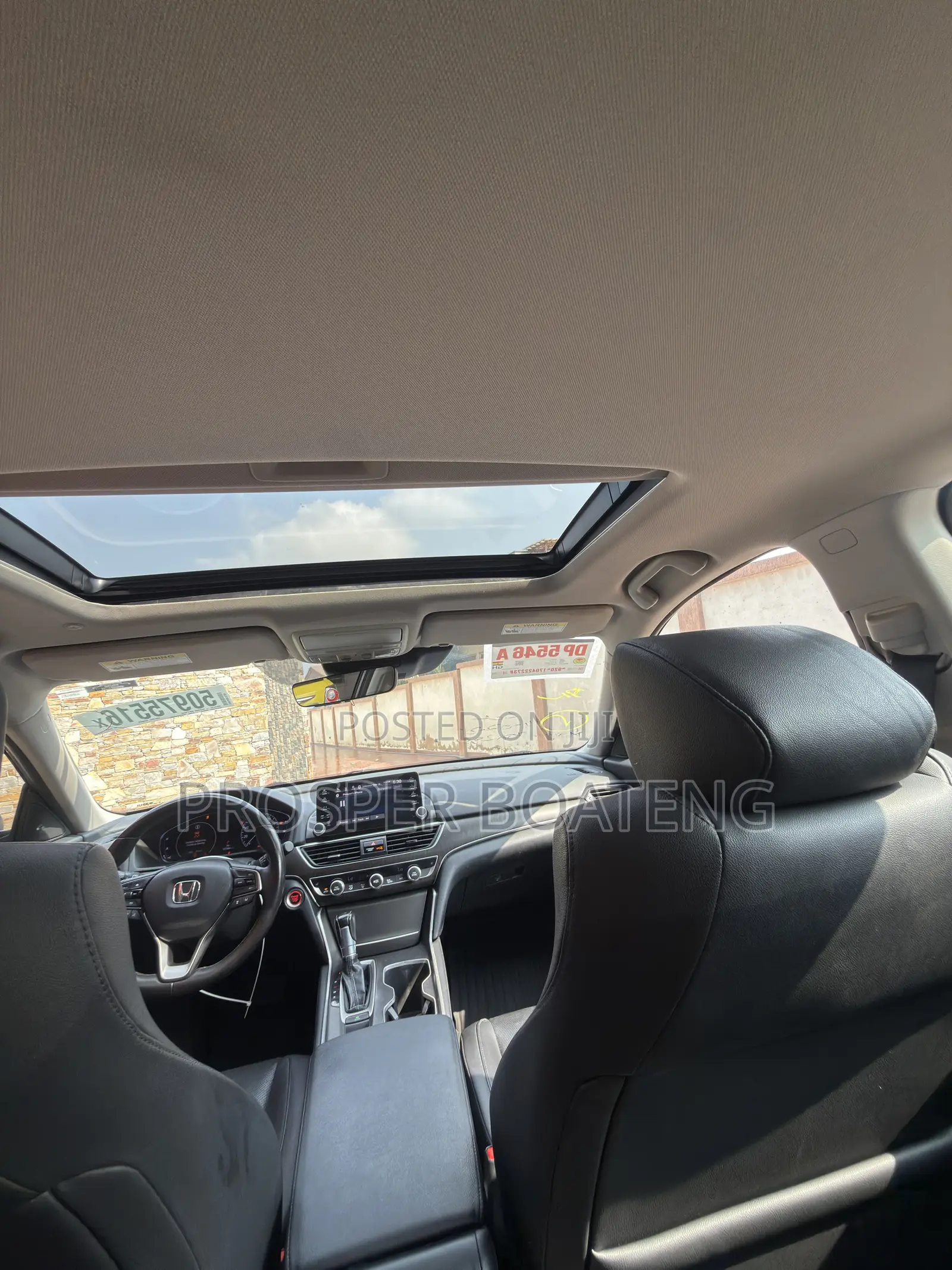 Honda Accord EX-L (1.5L 4cyl Turbo CVT) 2019 Gray
