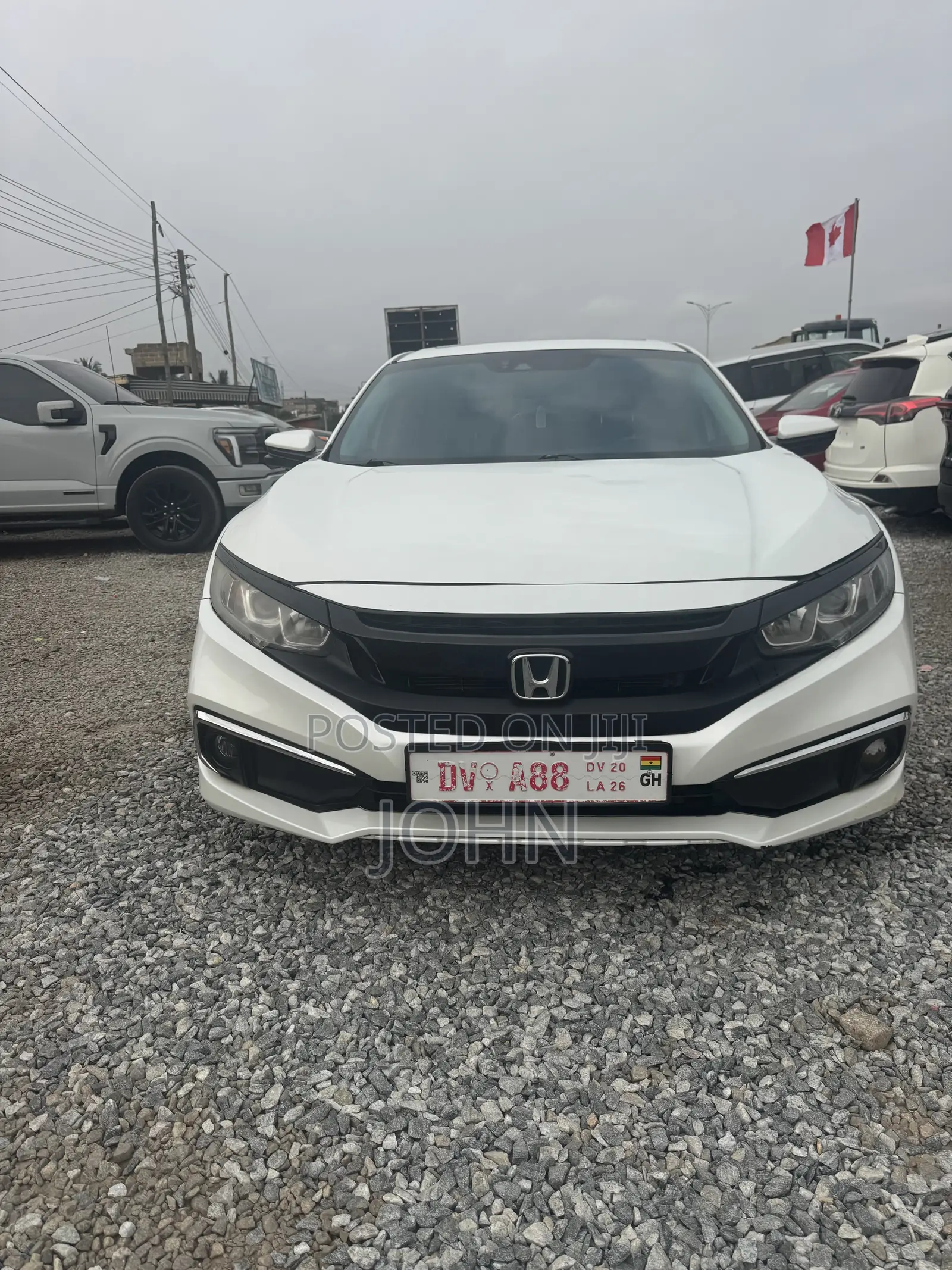 Honda Civic EX-L Sedan 2018 White
