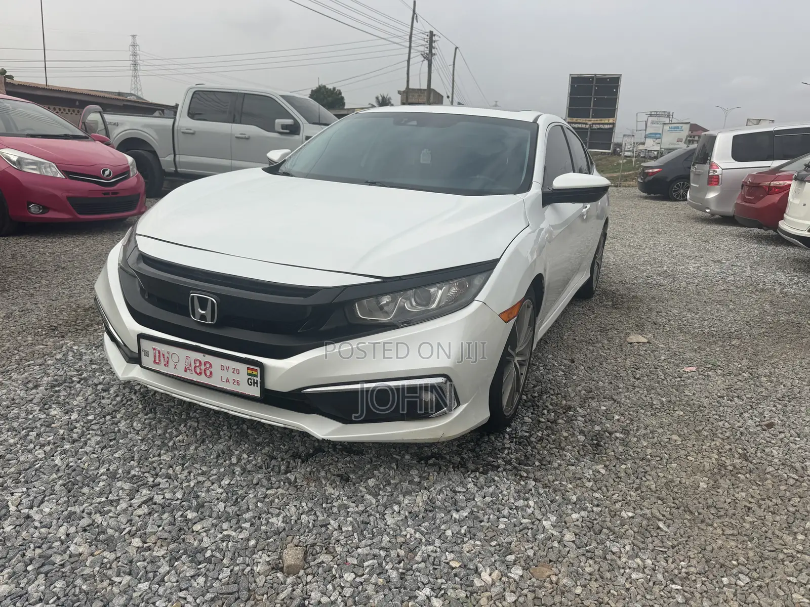 Honda Civic EX-L Sedan 2018 White