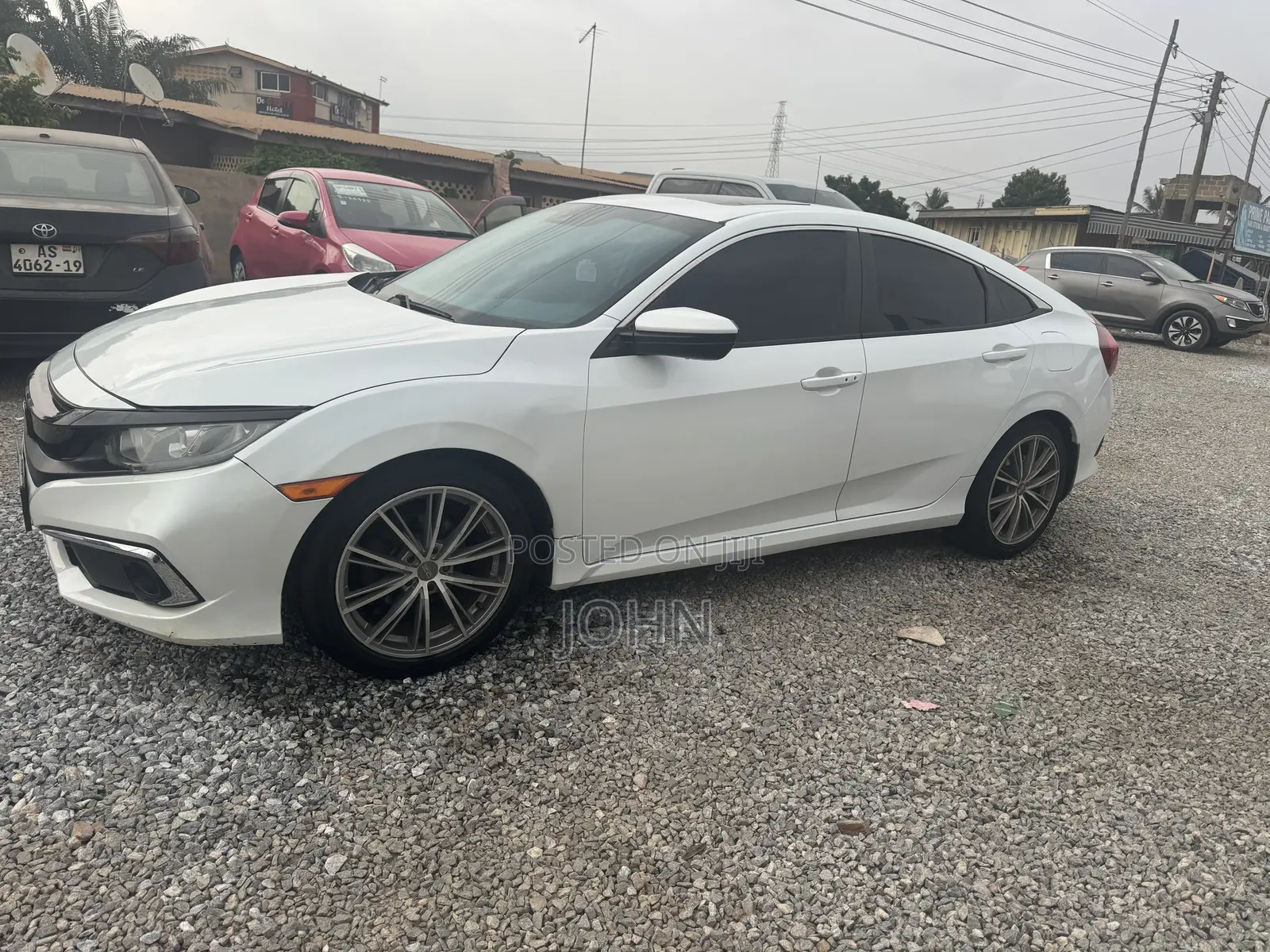 Honda Civic EX-L Sedan 2018 White