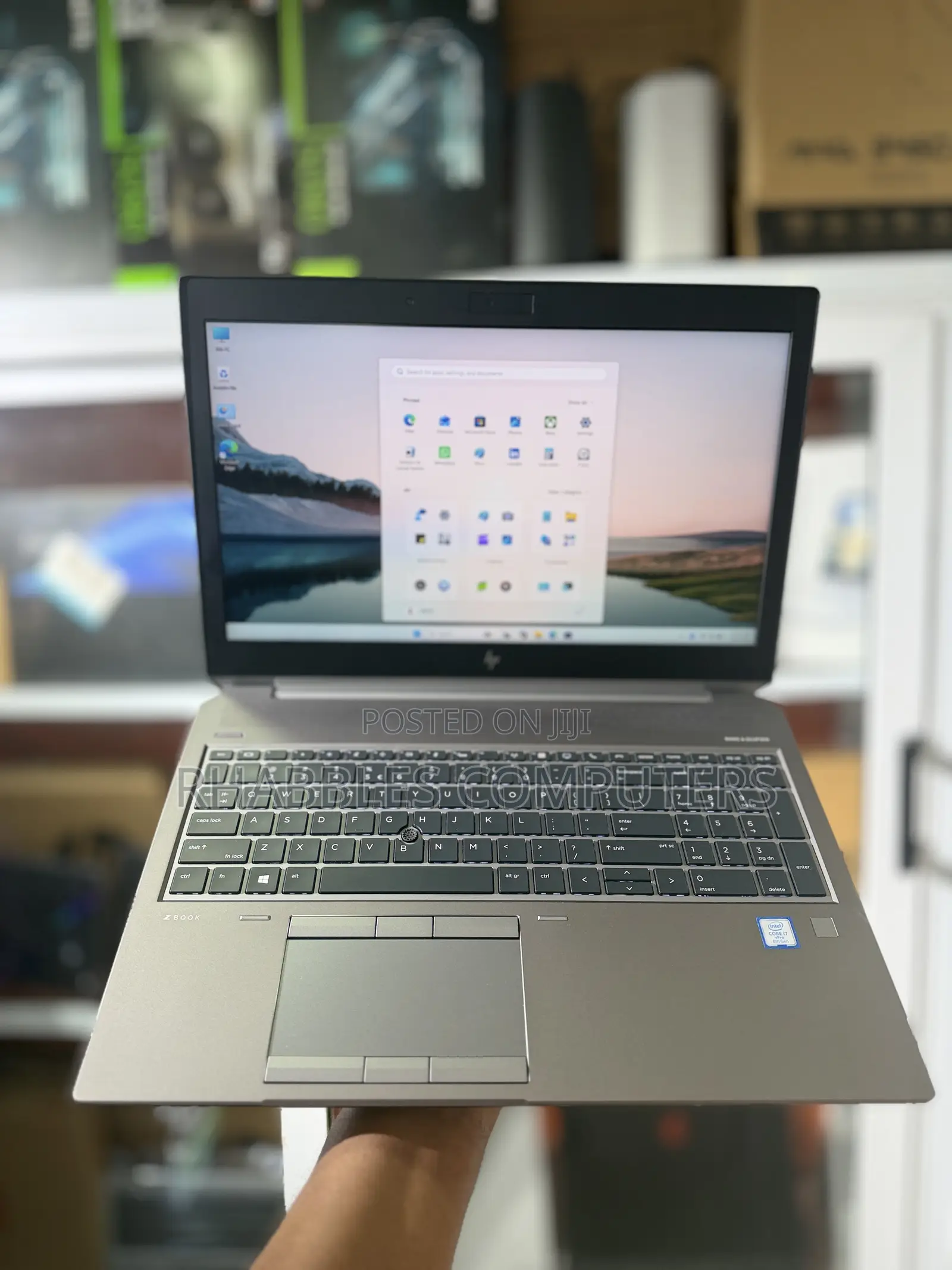 Laptop HP ZBook 15 G5 32GB Intel Core i7 SSD 512GB
