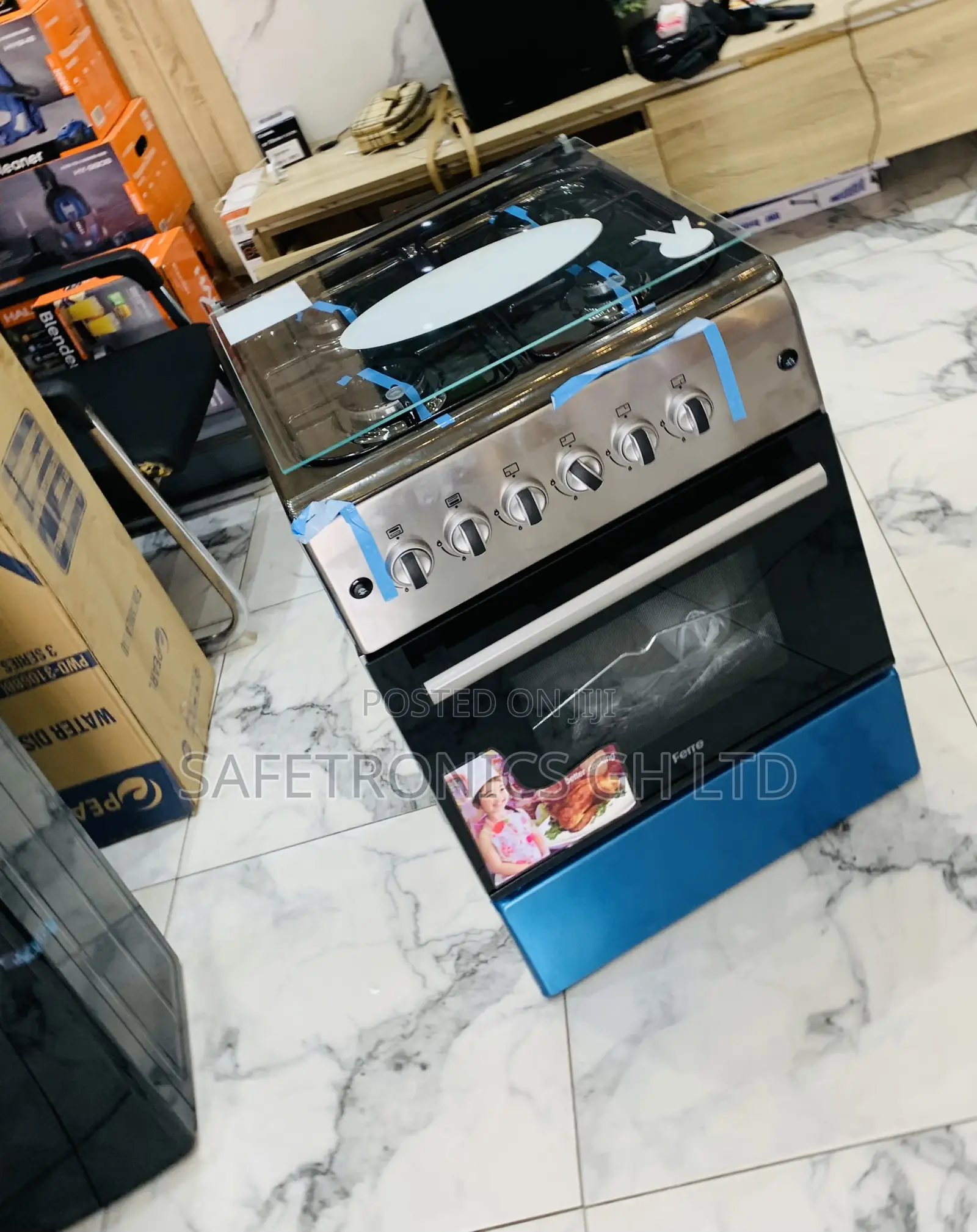 Newly Virtual Volcano 50x60 (New Line) Freestanding Gas Cooker