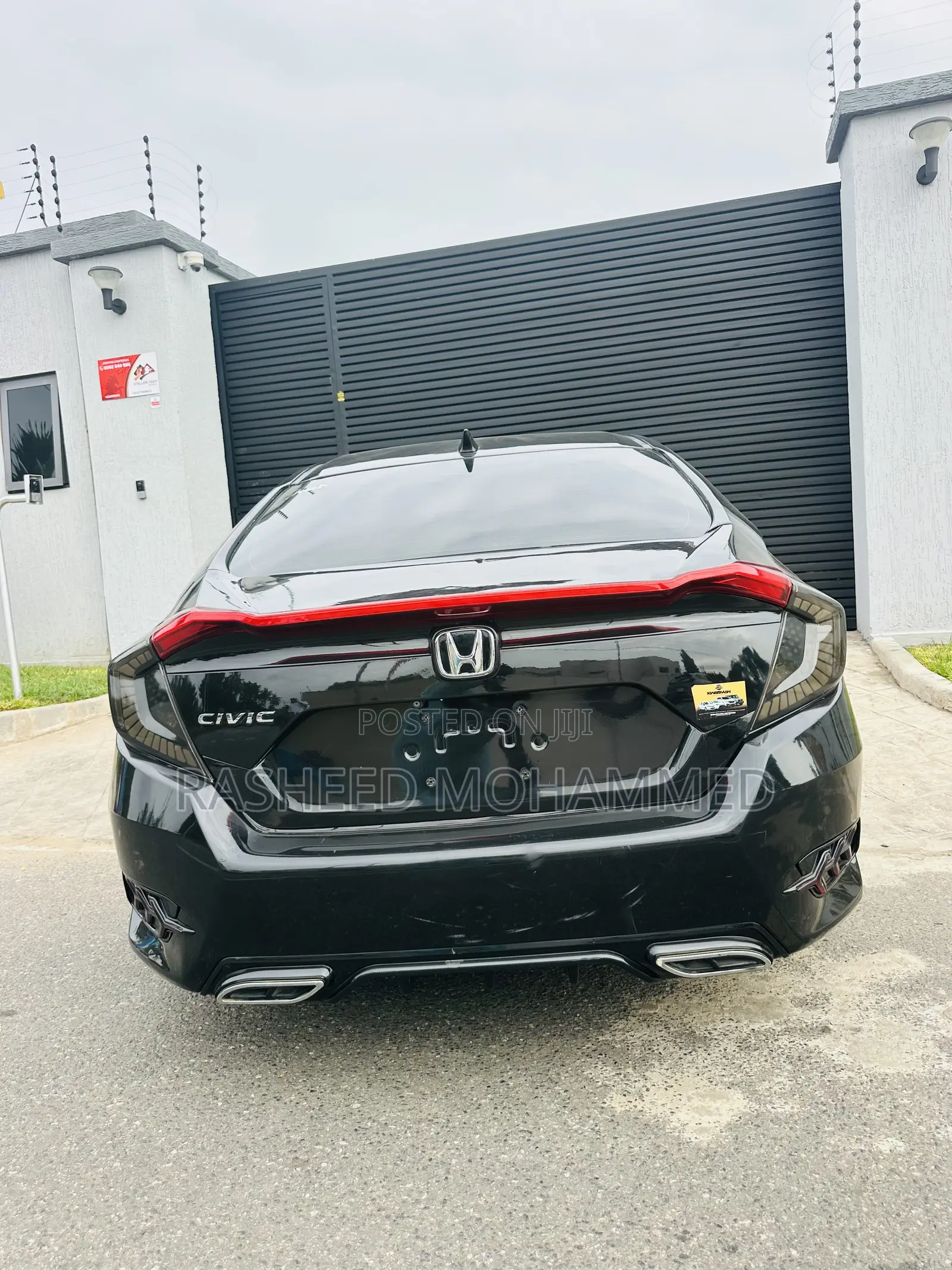 Honda Civic Sport 2021 Black