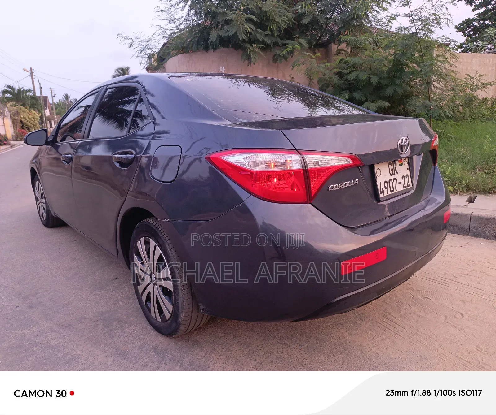 Toyota Corolla 2015 Blue