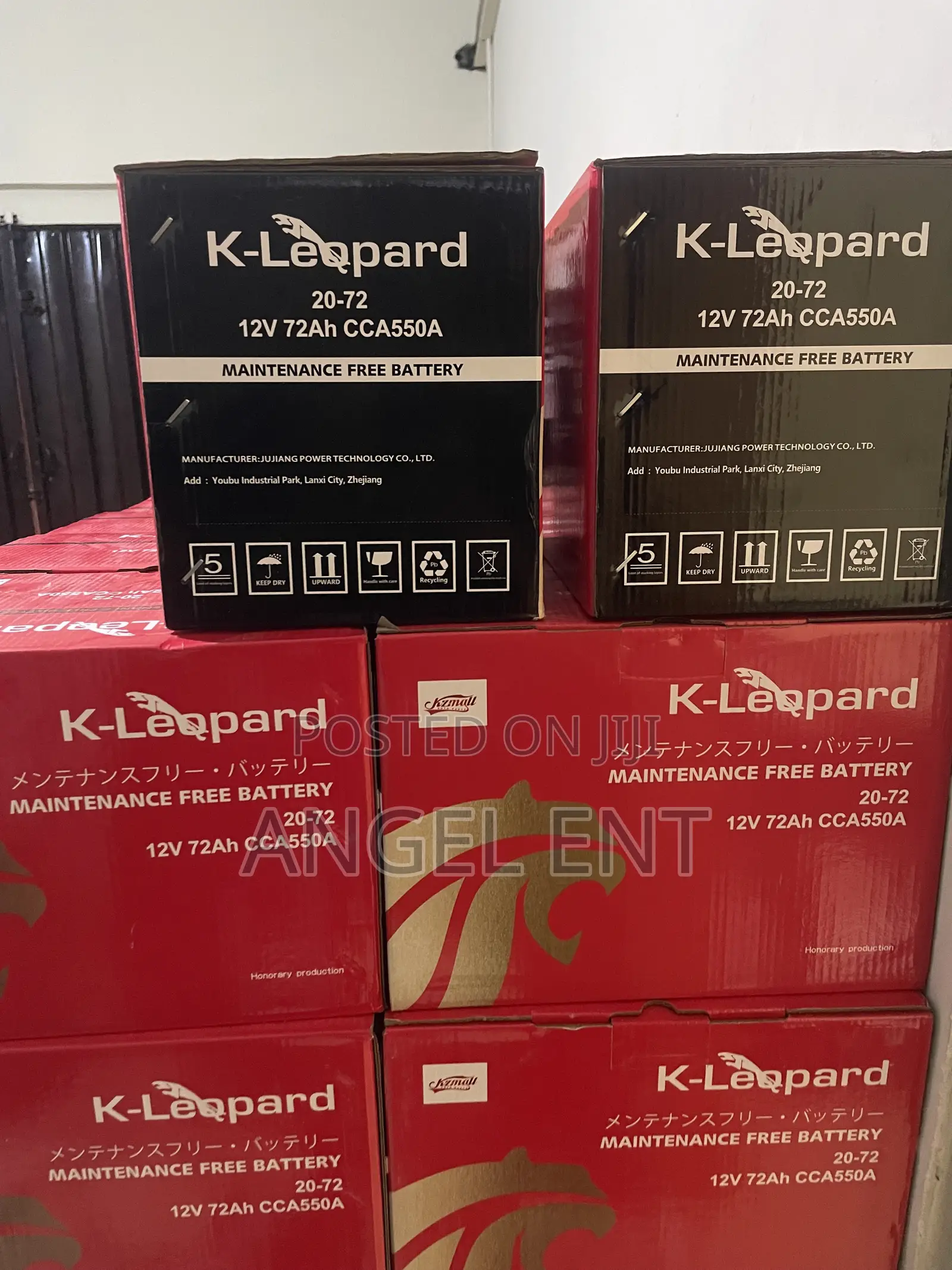 K-Leopard 13 Plates 12V 72Ah Car Batteries : Free Delivery in Kumasi