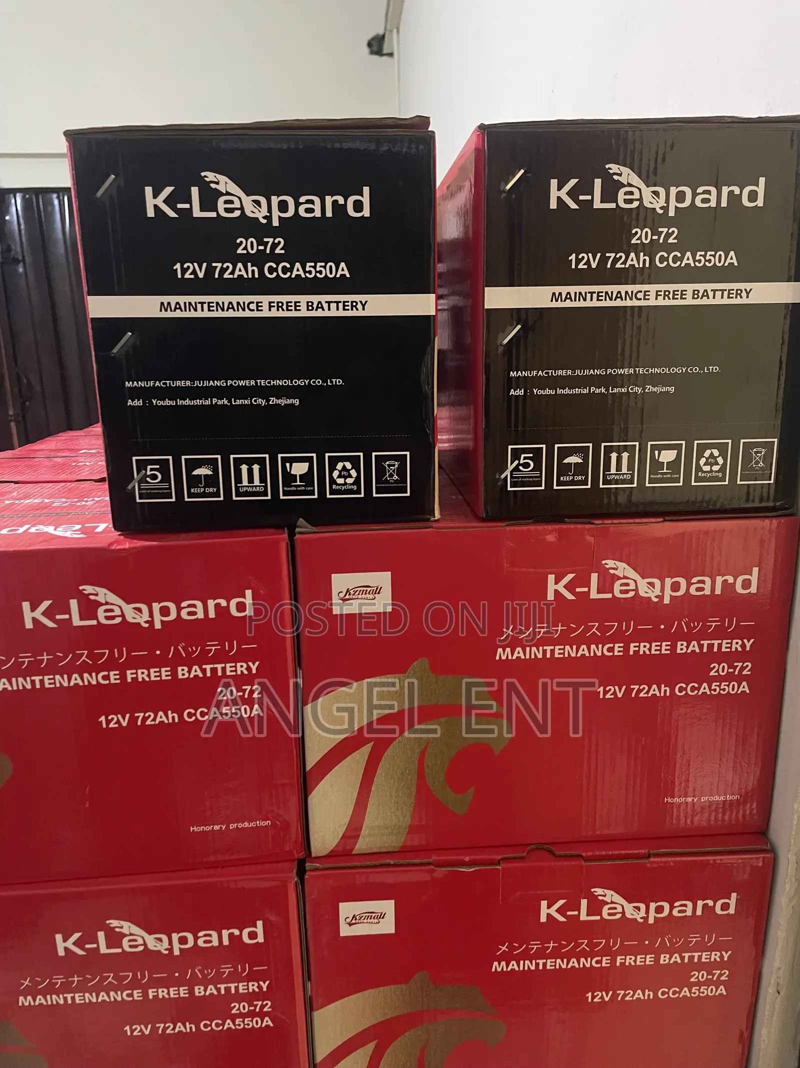 K-Leopard 13 Plates 12V 72Ah Car Batteries : Free Delivery in Kumasi