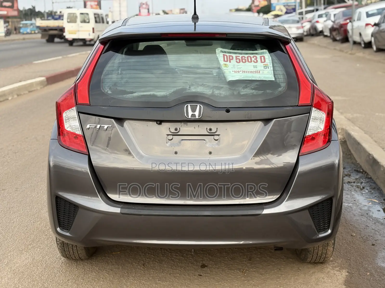 Honda Fit 2015 Gray