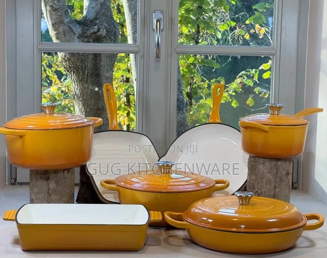 11pcs Cast Iron Cookware
