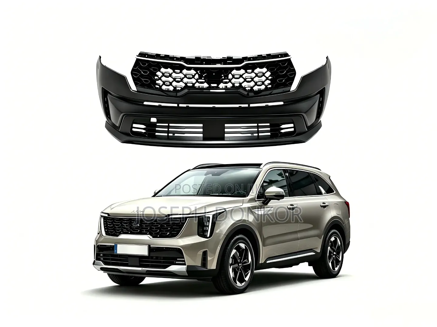 Sorento Front Bumper Complete 2021,2022,2023,2024