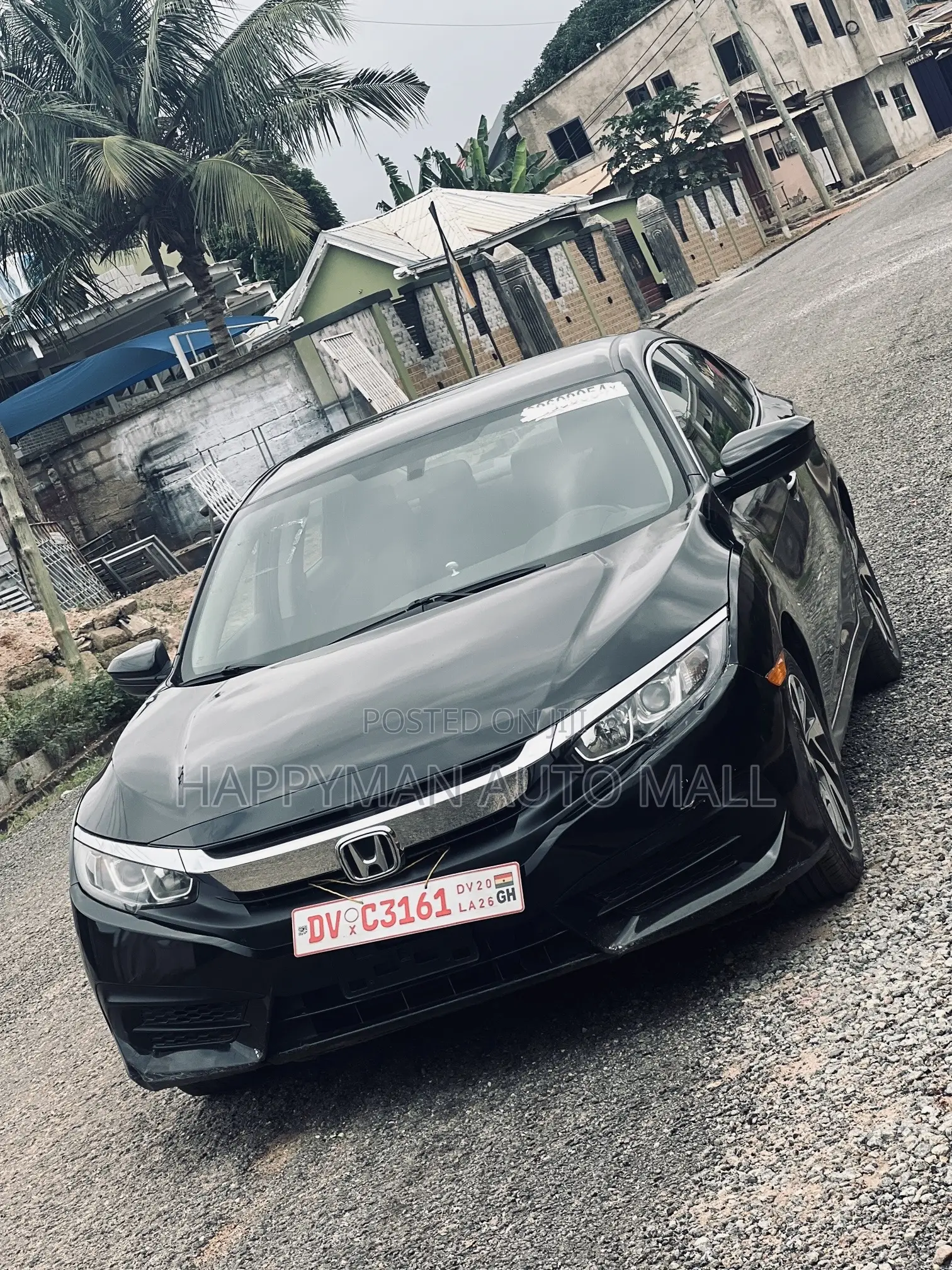 Honda Civic EX 4dr Sedan (1.5L 4cyl) 2016 Black