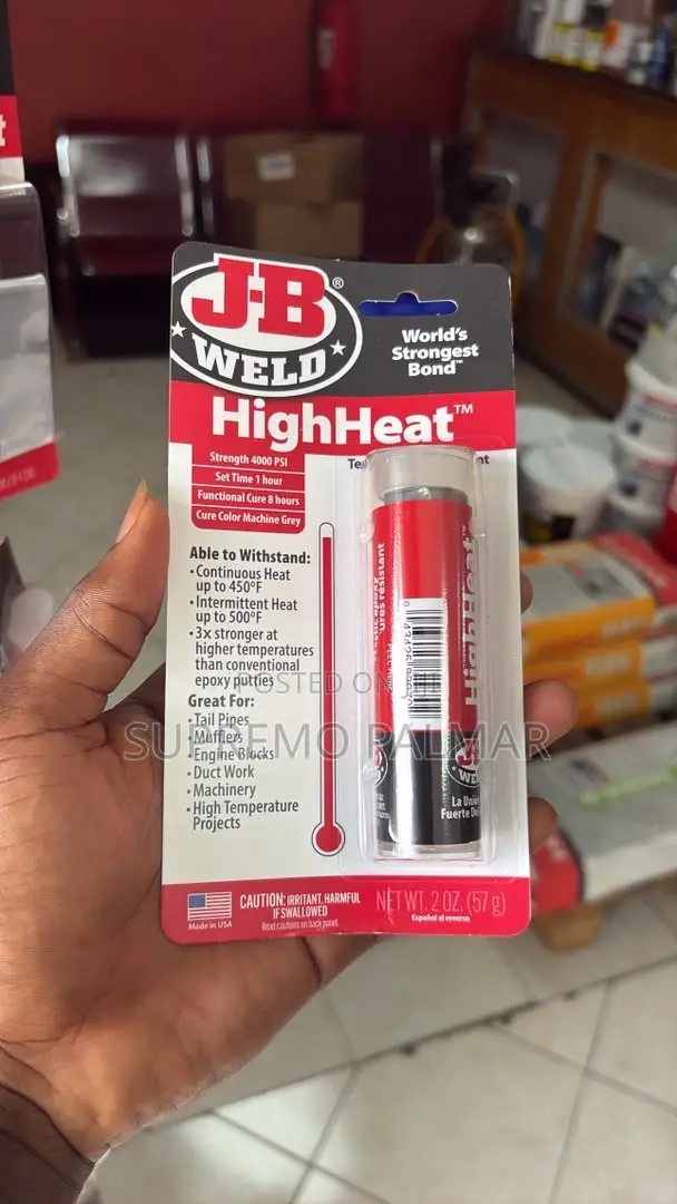 Highheat Epoxy Putty–Temperature Metal Repair Filler for Engine Blocks