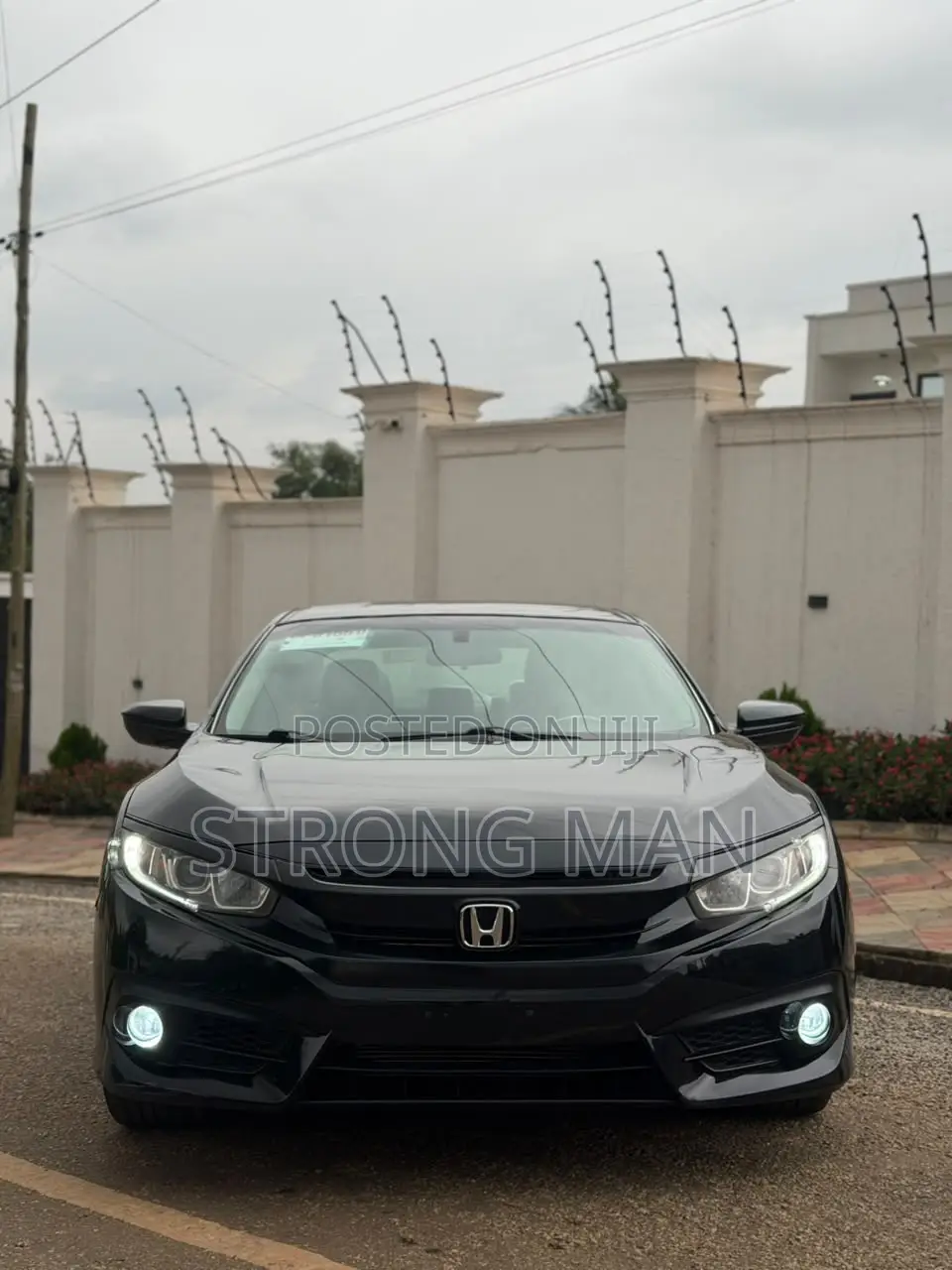 Honda Civic LX 2dr Coupe (2.0L 4cyl) 2016 Black