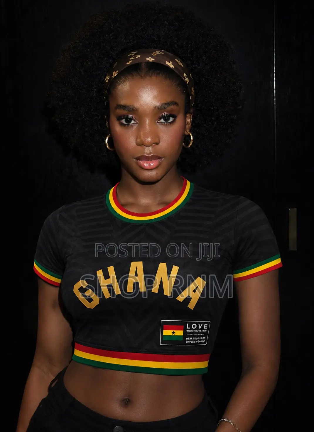 Ladies Ghana Crop Top