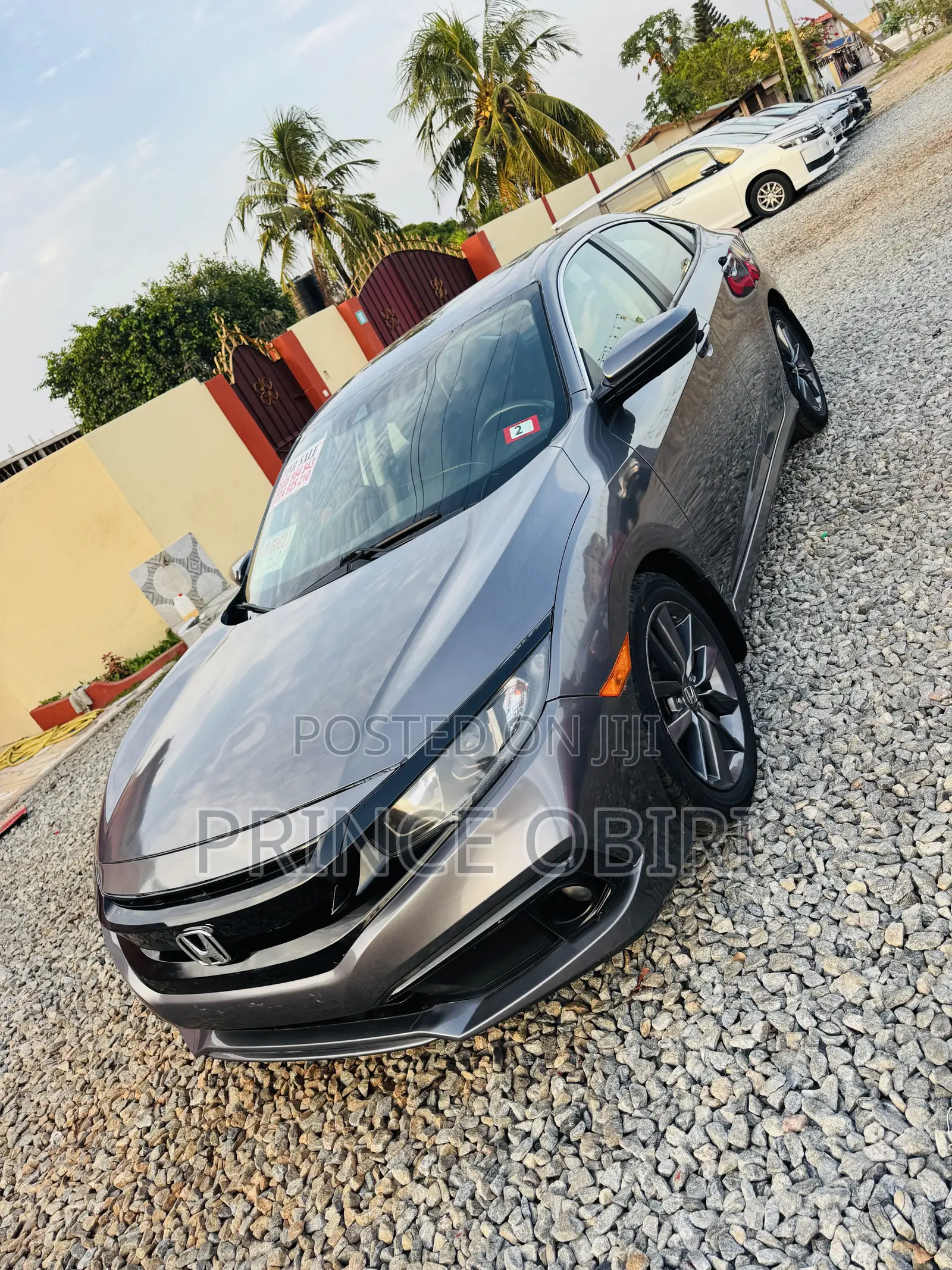 Honda Civic EX Sedan 2019 Gray