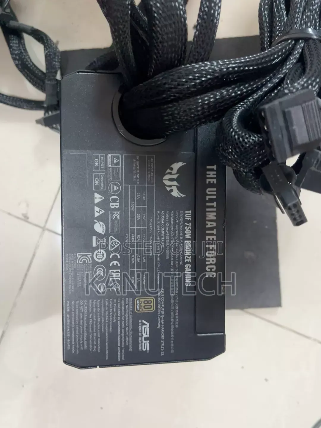 ASUS TUF Gaming 750 Watts PSU