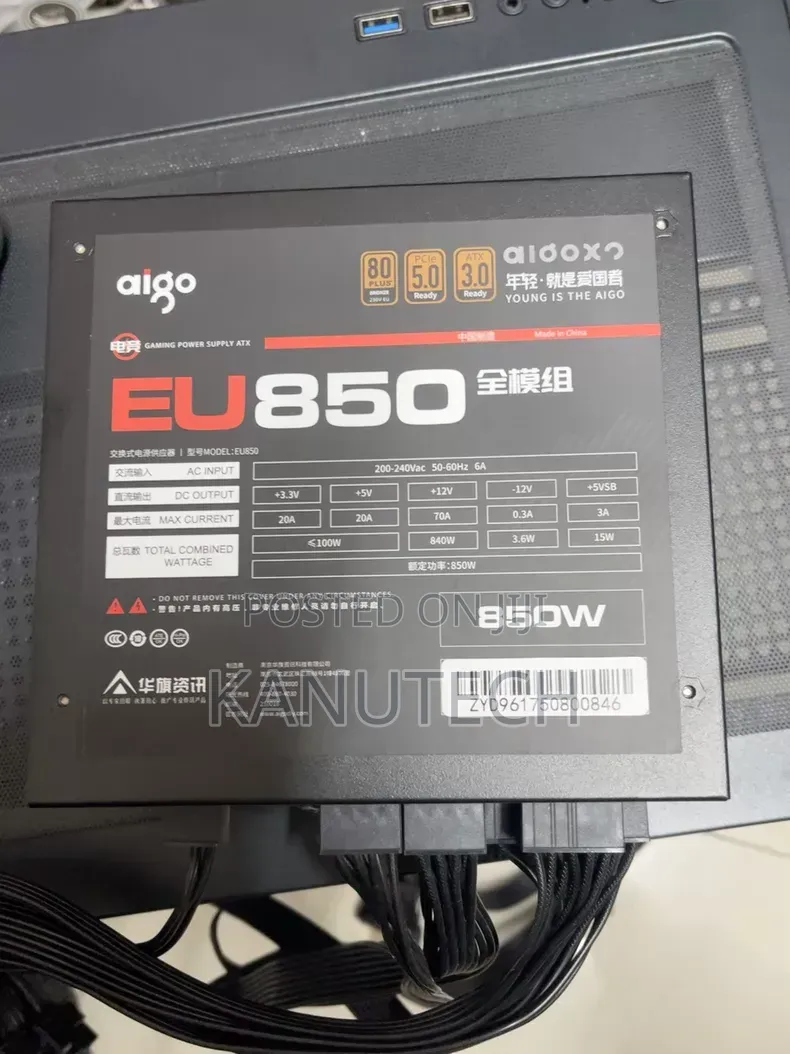 Aigo 850W PSU. Original High Quality.