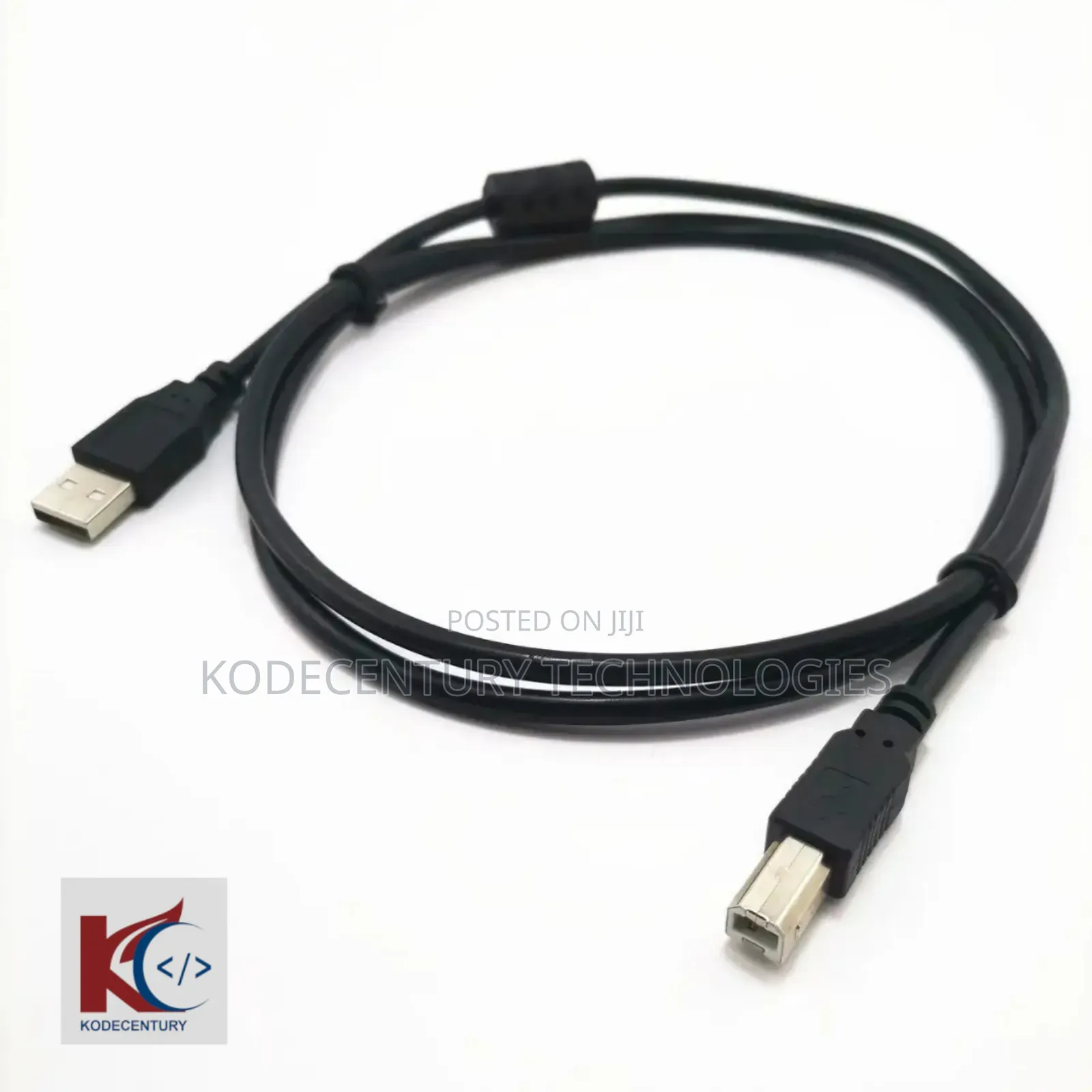 Printer Cable | USB Type B to Type a Cable (1.5m, Black)