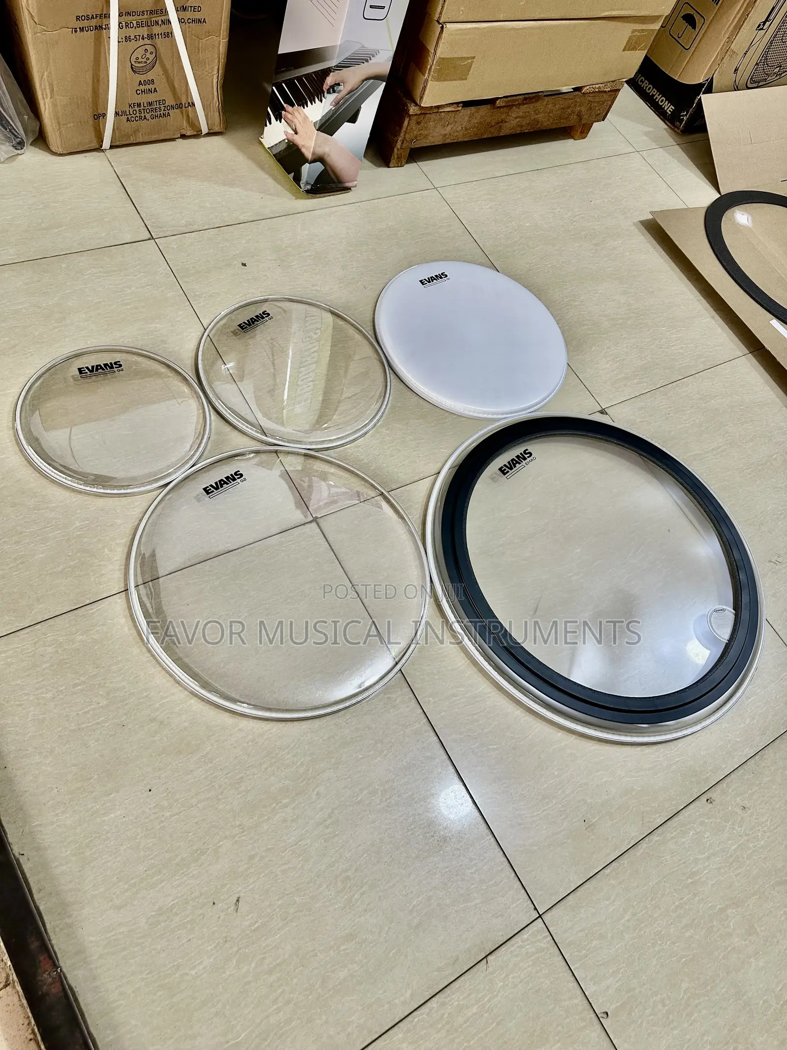 Original Evans Verlom 5-Sets